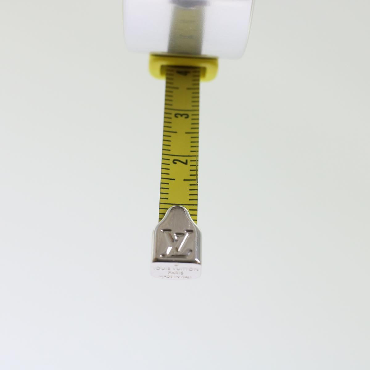 LOUIS VUITTON Porte Cles Meter Bag Charm metal Yellow MP3111 LV 46101