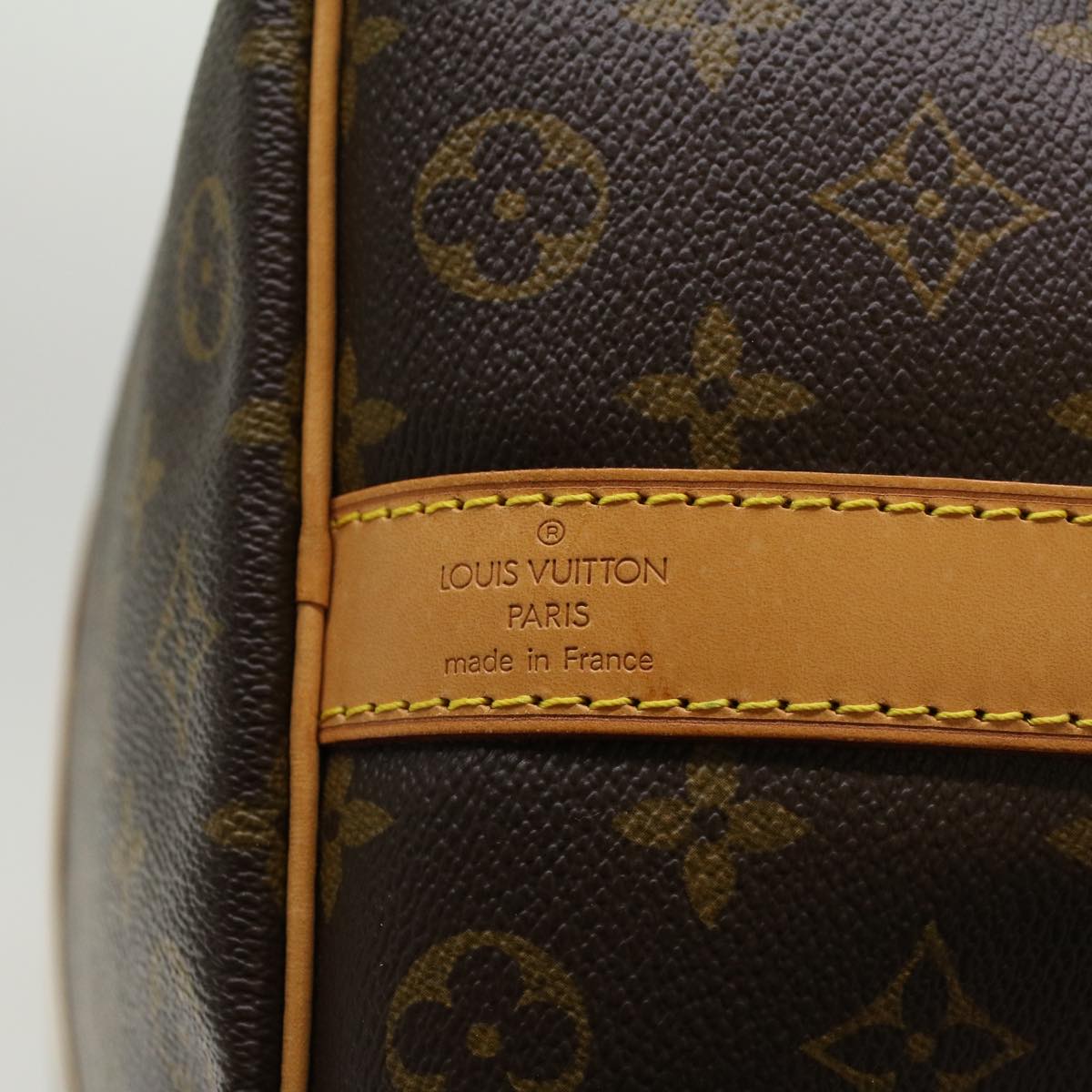 LOUIS VUITTON Monogram Keepall Bandouliere 50 Boston Bag M41416 LV 46104