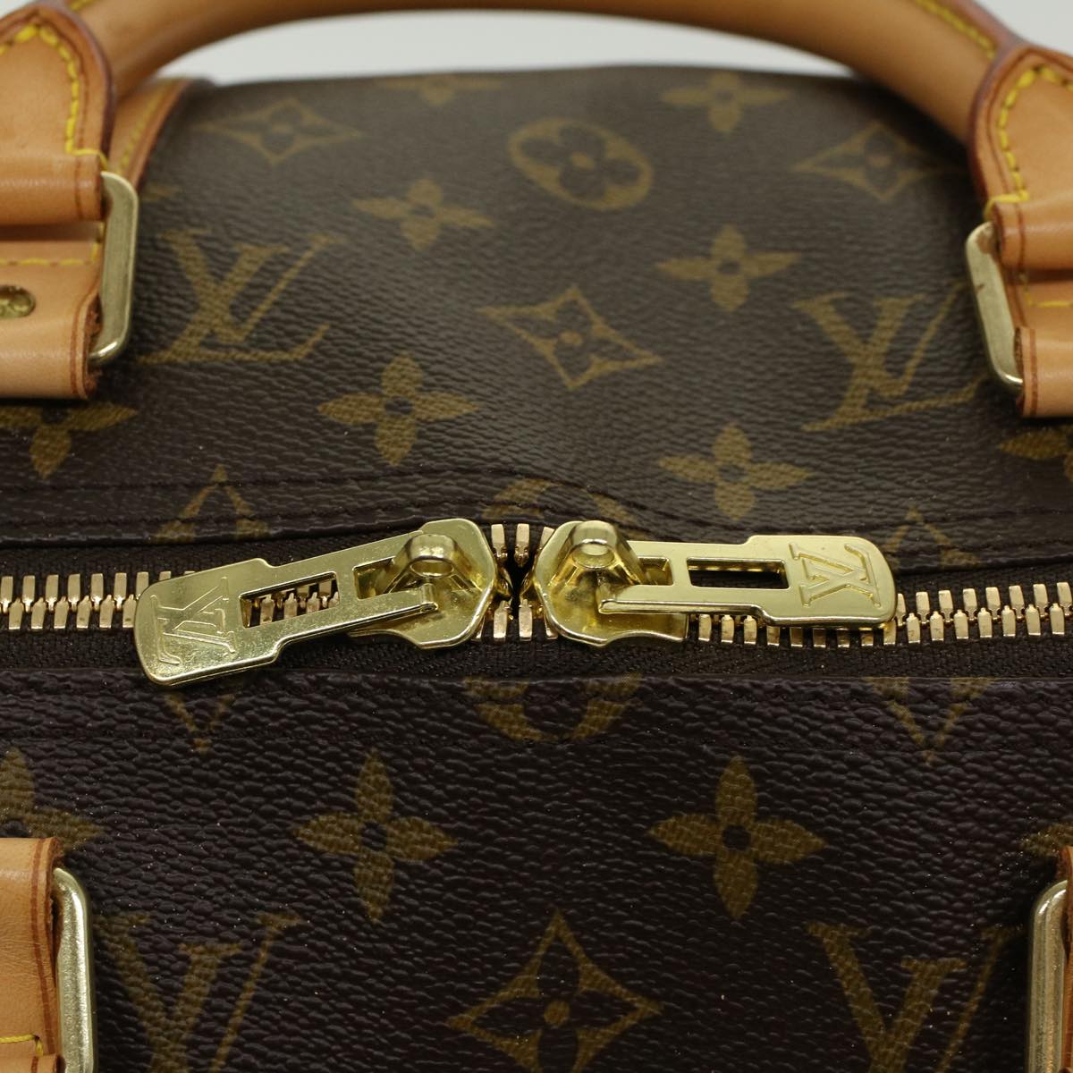 LOUIS VUITTON Monogram Keepall Bandouliere 50 Boston Bag M41416 LV 46104