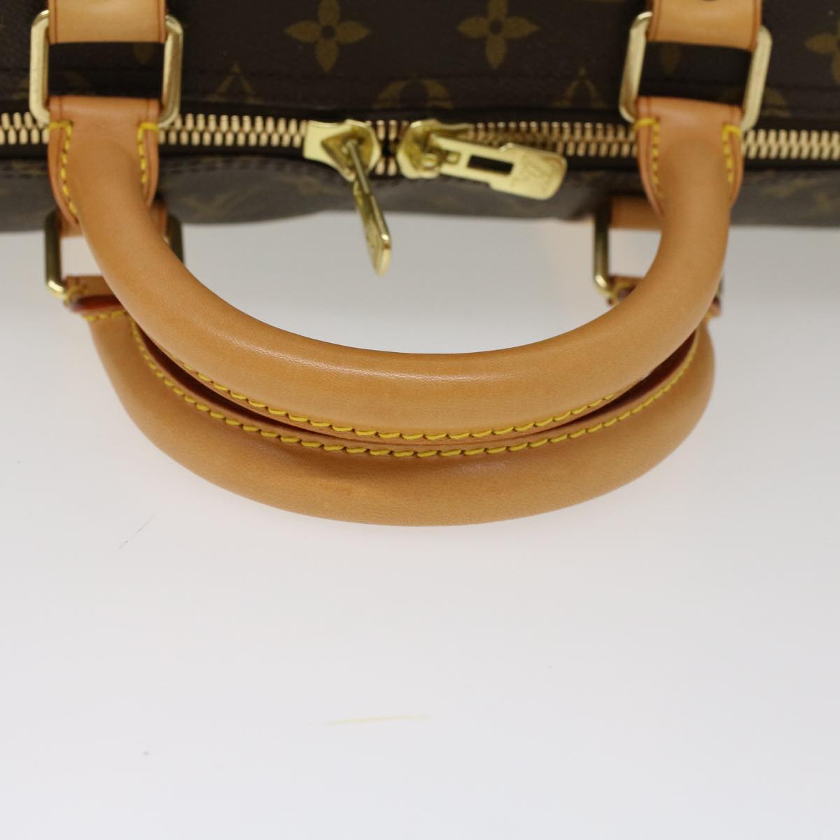 LOUIS VUITTON Monogram Keepall Bandouliere 50 Boston Bag M41416 LV 46104