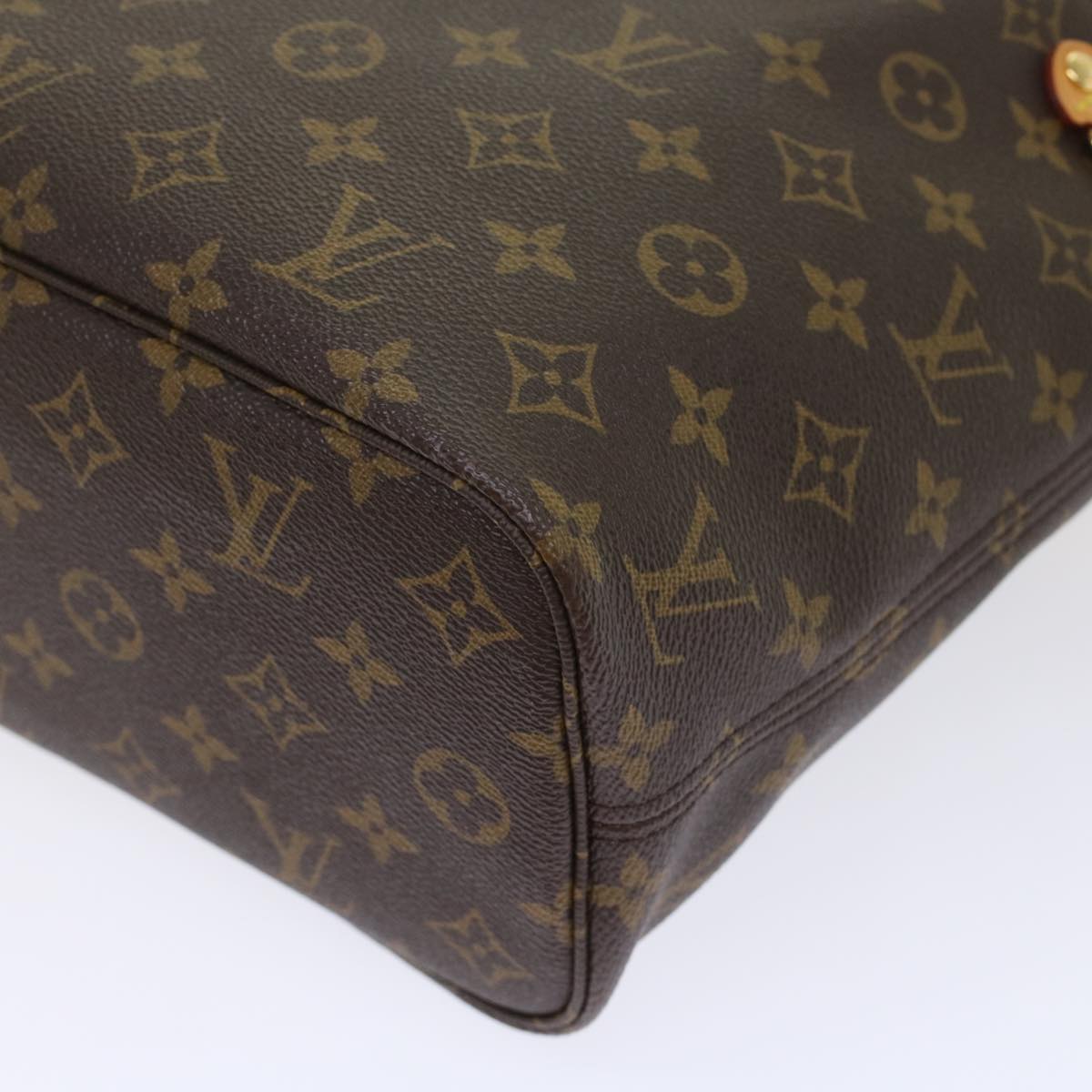 LOUIS VUITTON Monogram Neverfull PM Tote Bag M40155 LV 46107