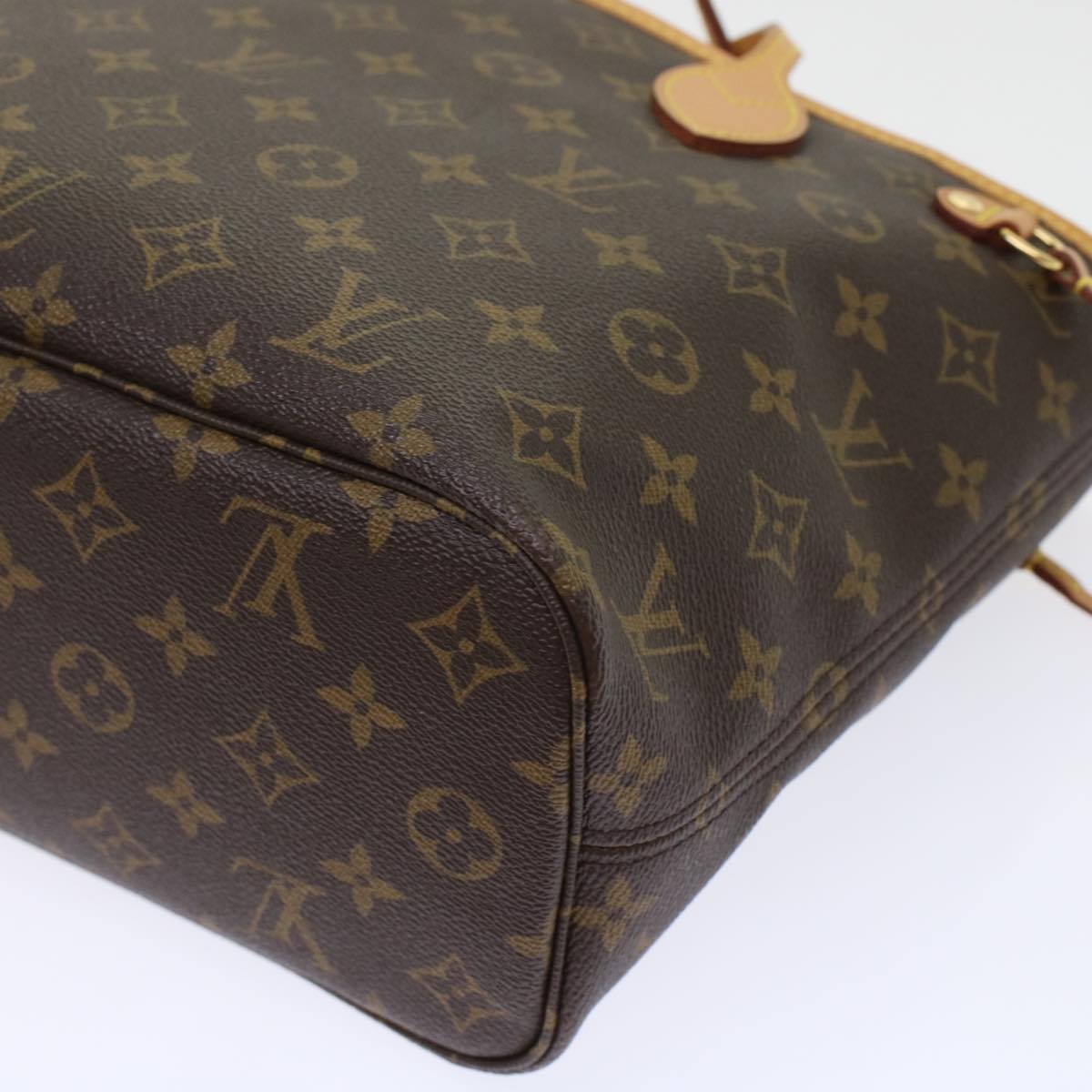 LOUIS VUITTON Monogram Neverfull PM Tote Bag M40155 LV 46107