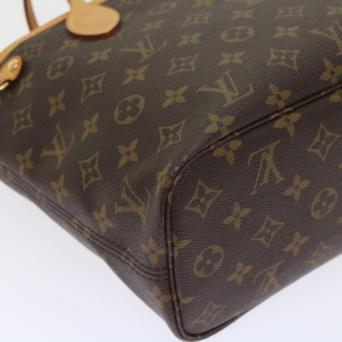LOUIS VUITTON Monogram Neverfull PM Tote Bag M40155 LV 46107