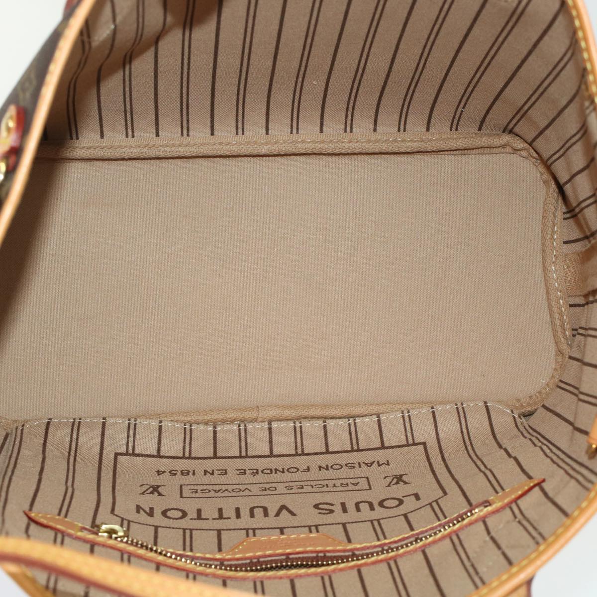 LOUIS VUITTON Monogram Neverfull PM Tote Bag M40155 LV 46107