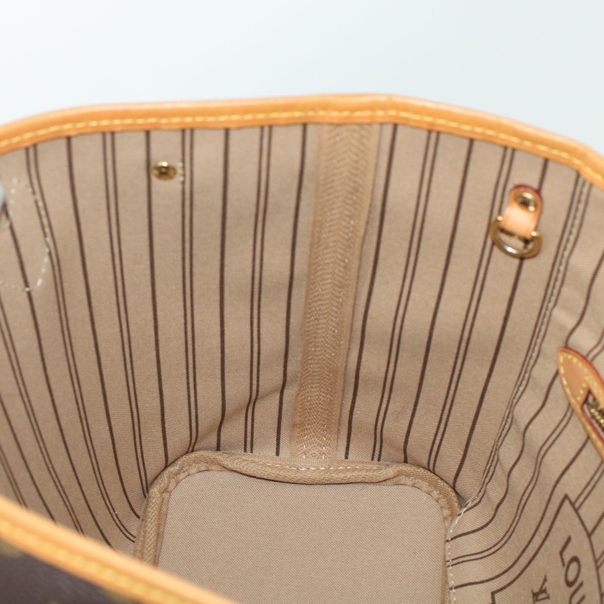 LOUIS VUITTON Monogram Neverfull PM Tote Bag M40155 LV 46107