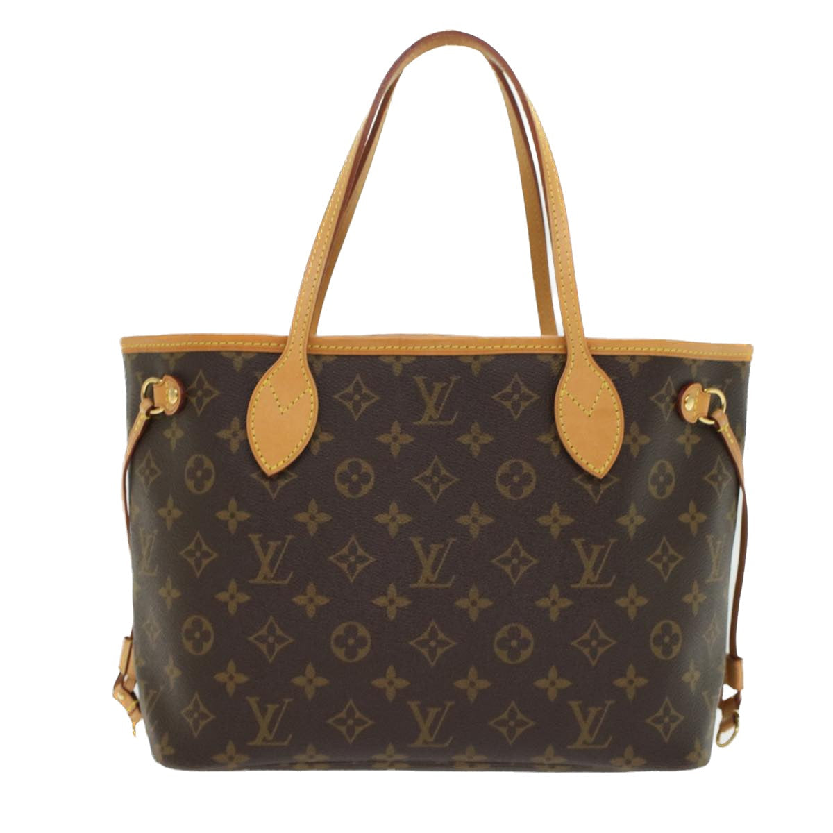 LOUIS VUITTON Monogram Neverfull PM Tote Bag M40155 LV 46107