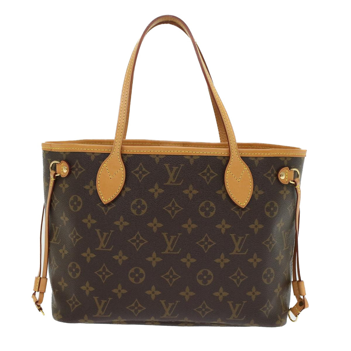 LOUIS VUITTON Monogram Neverfull PM Tote Bag M40155 LV 46107