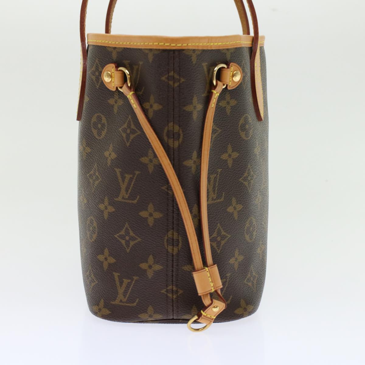 LOUIS VUITTON Monogram Neverfull PM Tote Bag M40155 LV 46107
