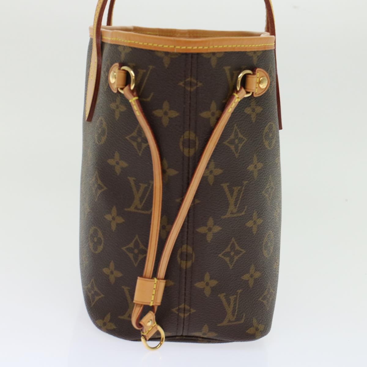 LOUIS VUITTON Monogram Neverfull PM Tote Bag M40155 LV 46107