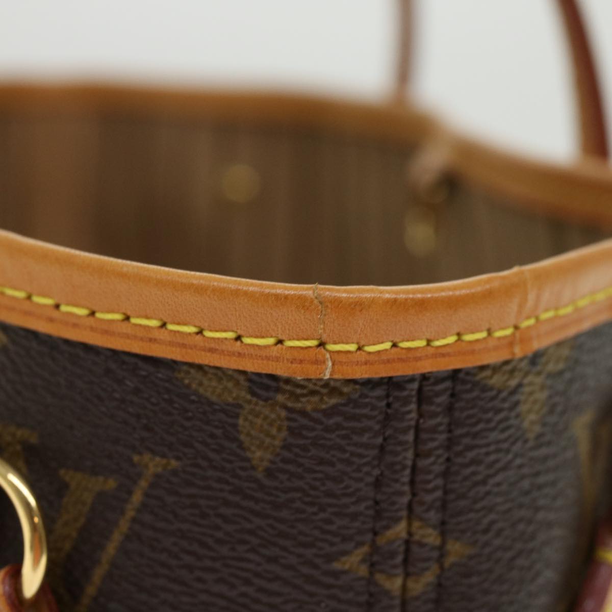 LOUIS VUITTON Monogram Neverfull PM Tote Bag M40155 LV 46107