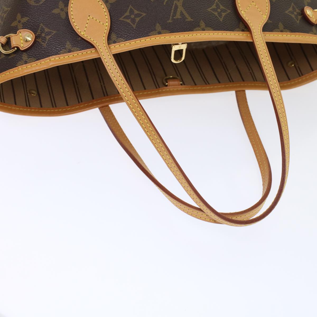 LOUIS VUITTON Monogram Neverfull PM Tote Bag M40155 LV 46107