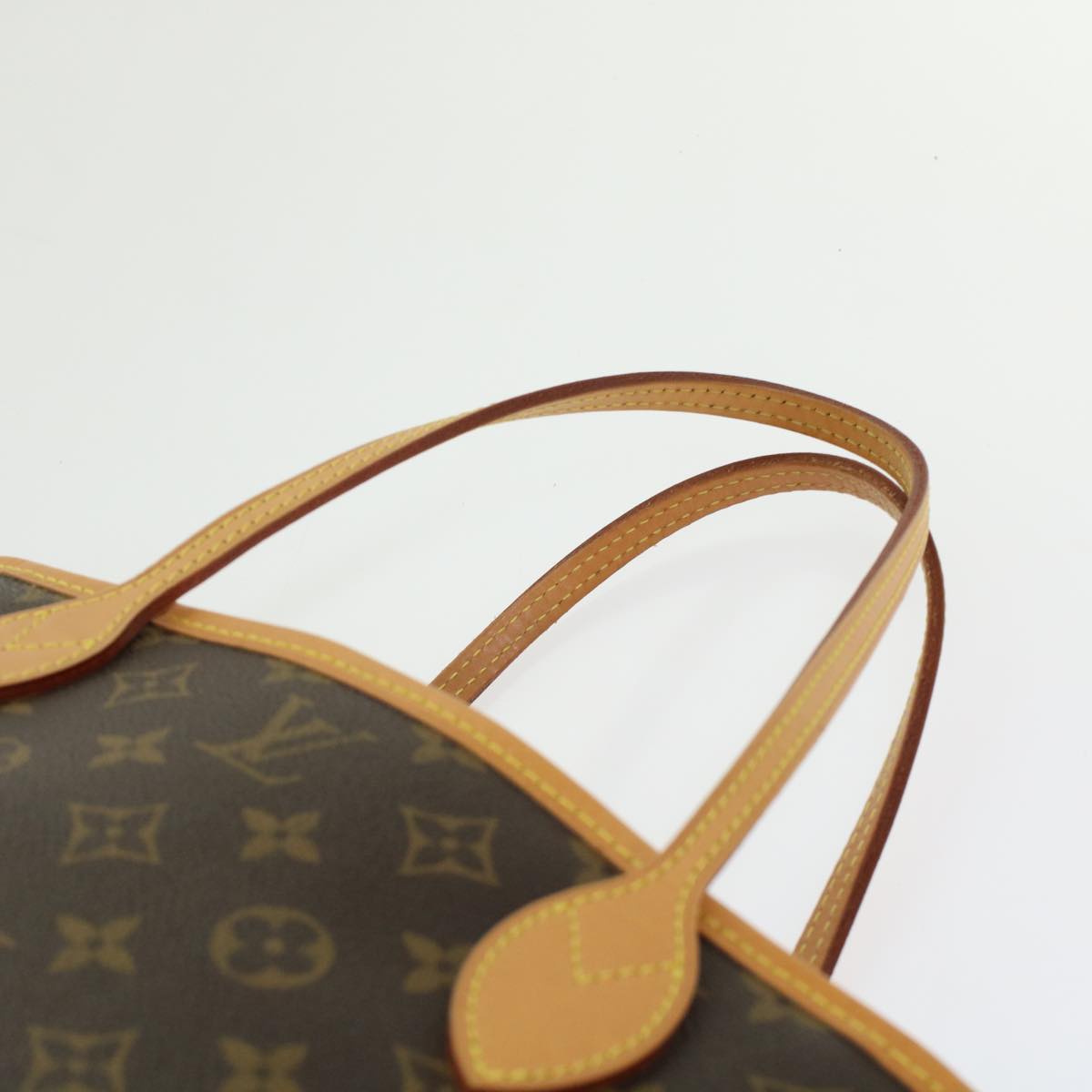 LOUIS VUITTON Monogram Neverfull PM Tote Bag M40155 LV 46107