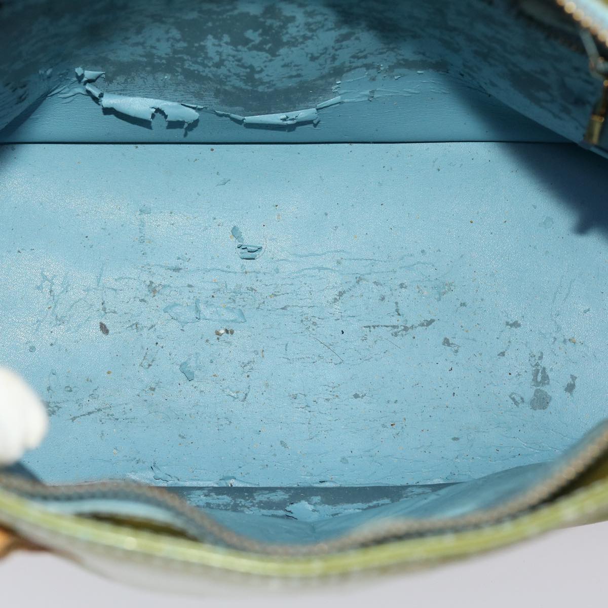 LOUIS VUITTON Monogram Vernis Hand Bag Clutch Bag 2Set Baby Blue LV 46113