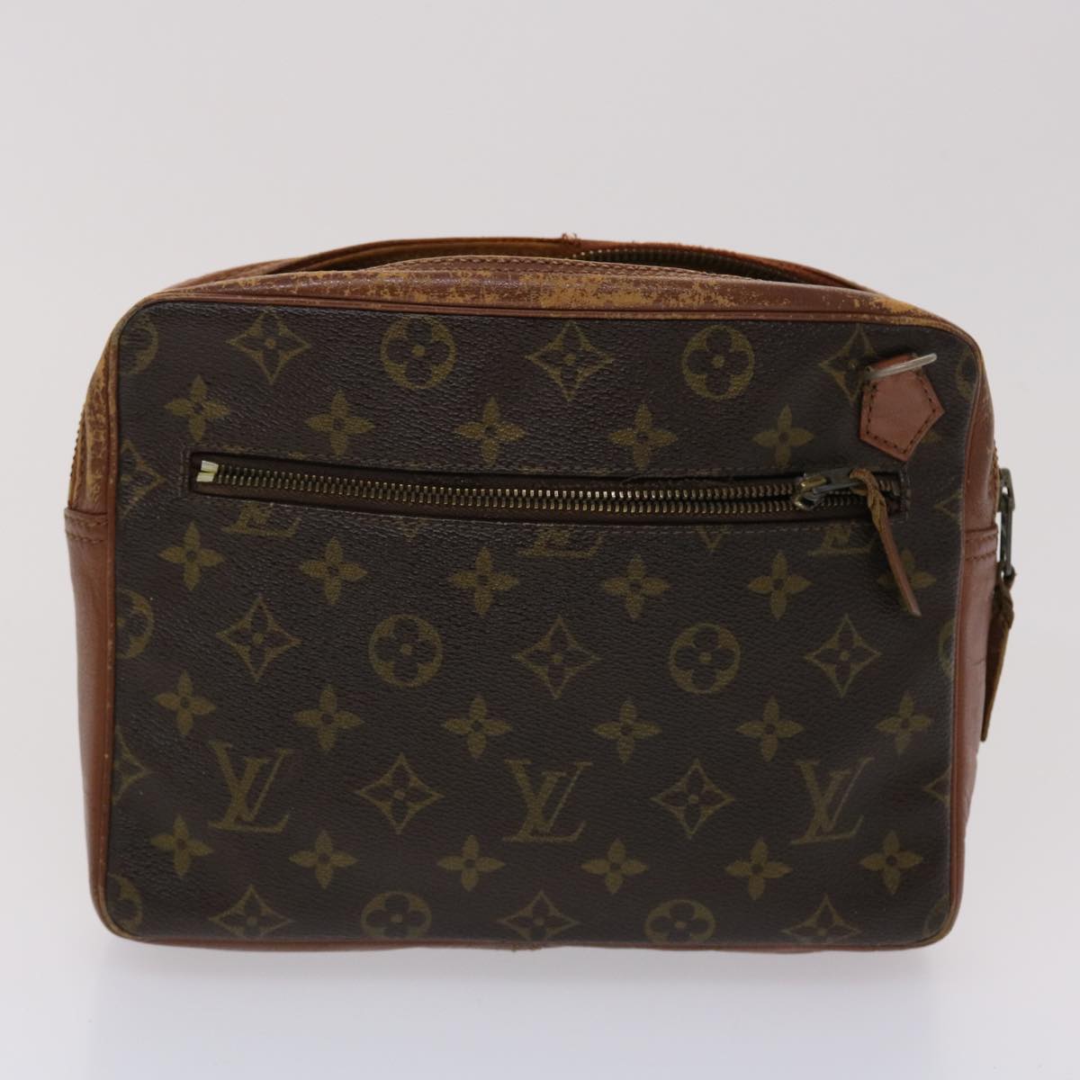 LOUIS VUITTON Monogram Vernis Hand Bag Clutch Bag 2Set Baby Blue LV 46113