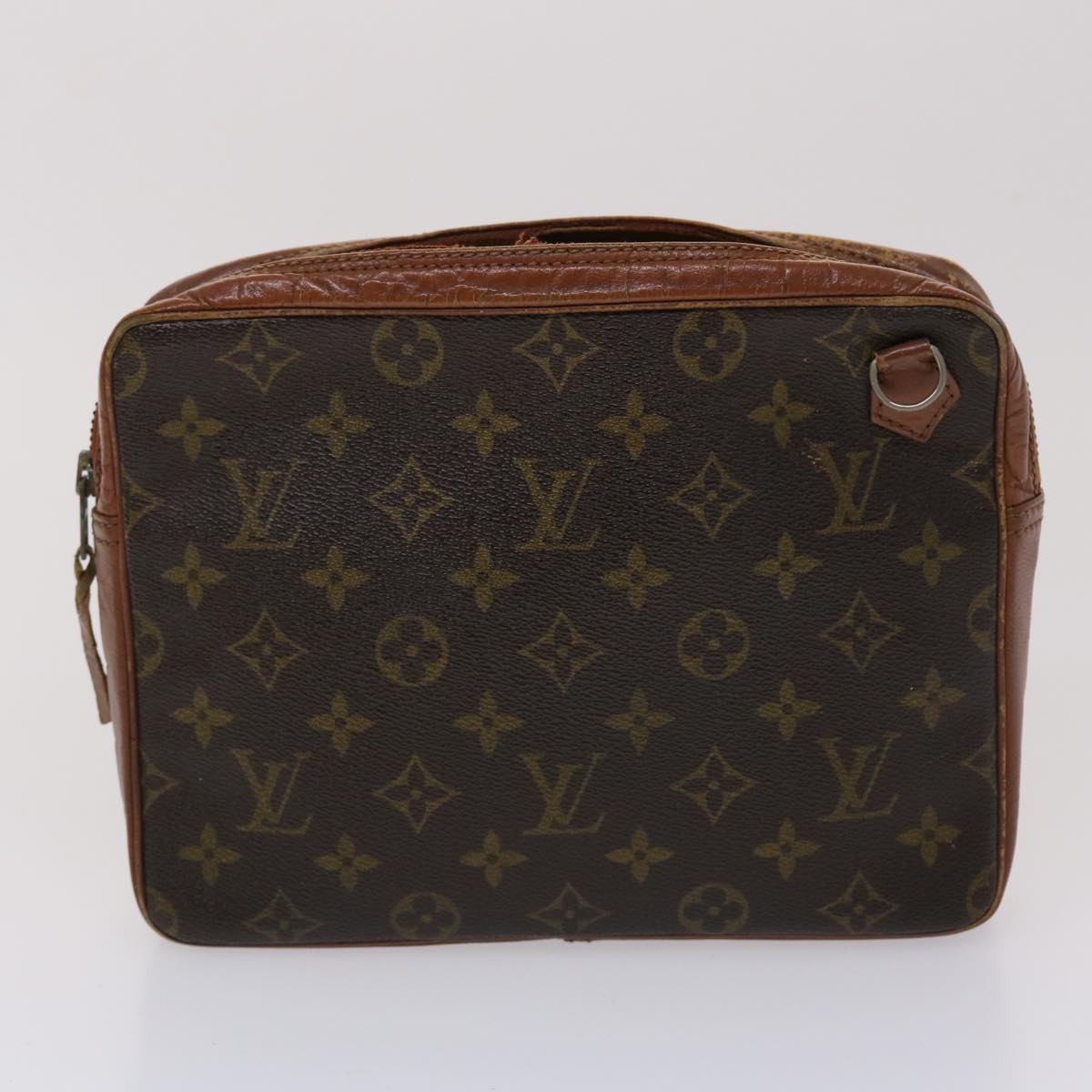 LOUIS VUITTON Monogram Vernis Hand Bag Clutch Bag 2Set Baby Blue LV 46113