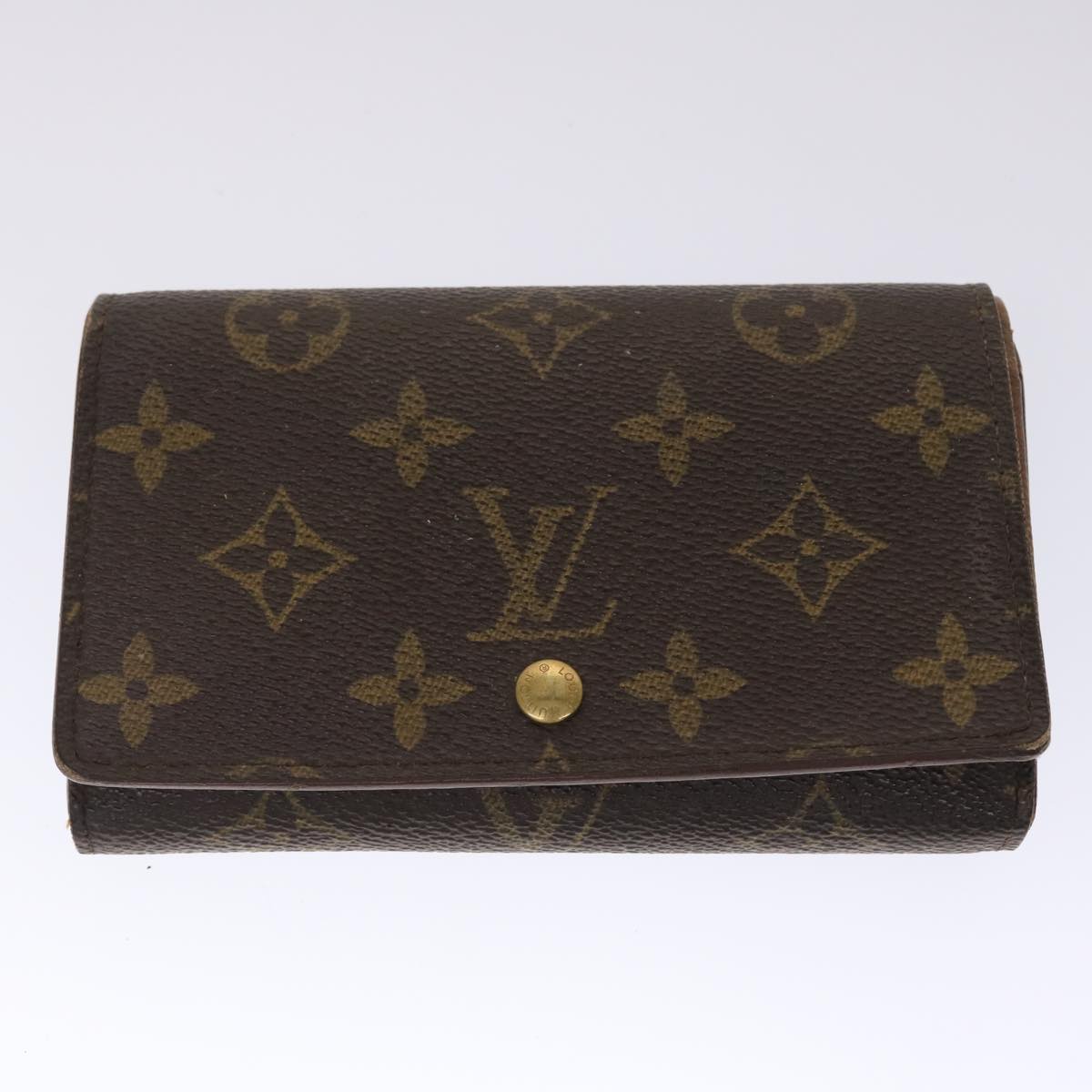 LOUIS VUITTON Monogram Damier Ebene Wallet 5Set LV 46122