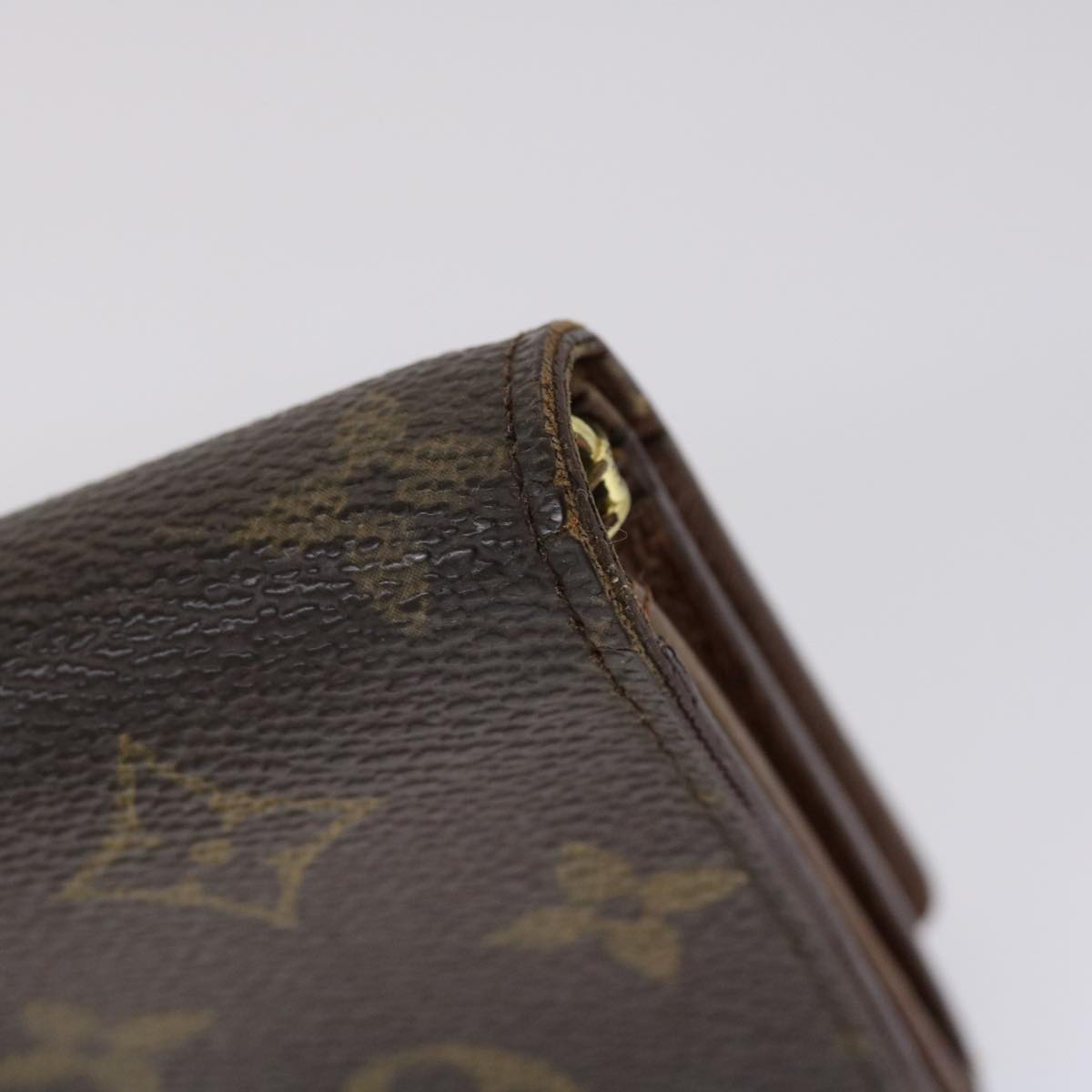 LOUIS VUITTON Monogram Damier Ebene Wallet 5Set LV 46122