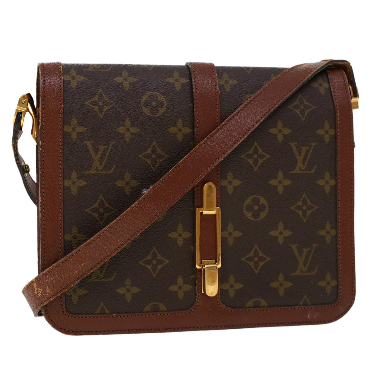 LOUIS VUITTON Monogram Ronpoan Shoulder Bag No.232 LV 46125