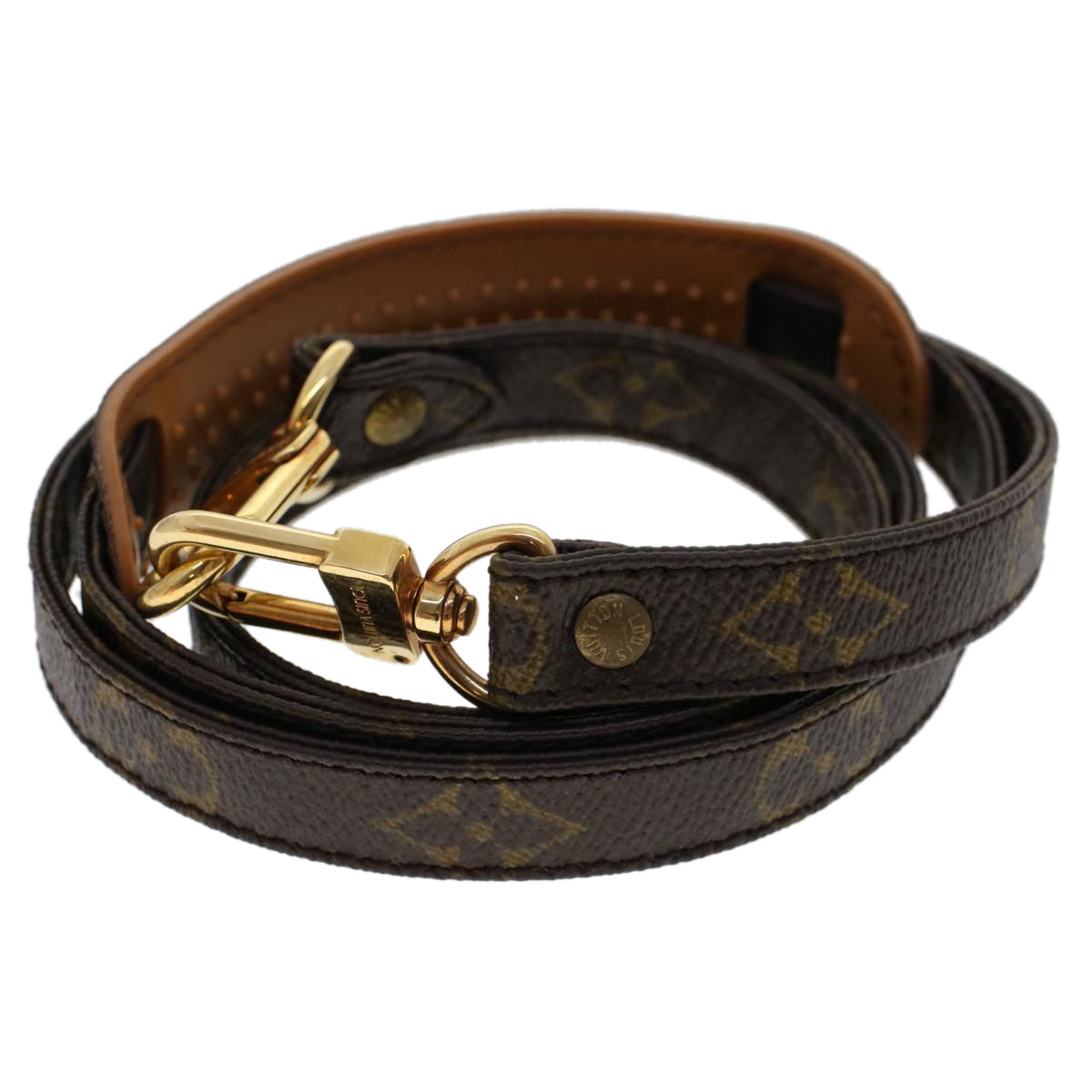 LOUIS VUITTON Monogram Shoulder Strap 46.5"" LV 46130