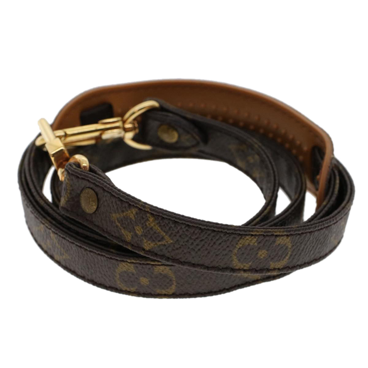 LOUIS VUITTON Monogram Shoulder Strap 46.5"" LV 46130