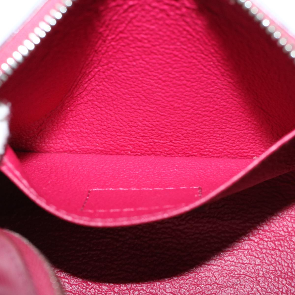 LOUIS VUITTON Epi Pochette Cosmetic PM Pouch Fuchsia M40641 LV 46131