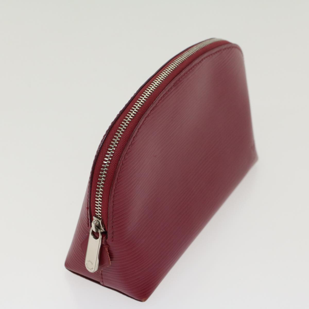 LOUIS VUITTON Epi Pochette Cosmetic PM Pouch Fuchsia M40641 LV 46131