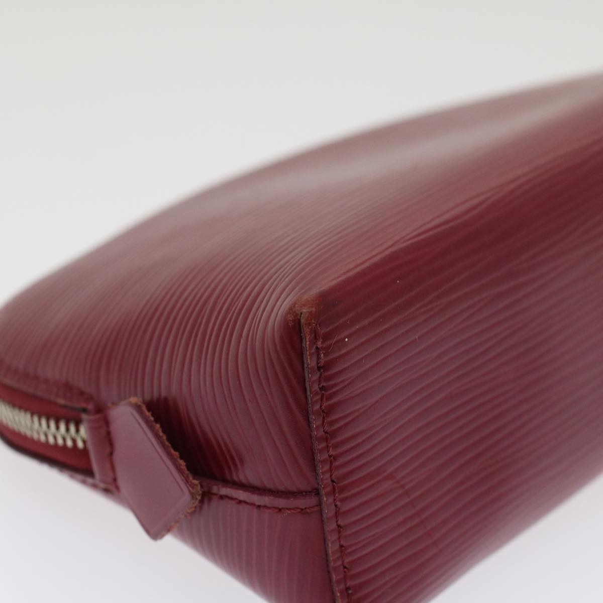 LOUIS VUITTON Epi Pochette Cosmetic PM Pouch Fuchsia M40641 LV 46131
