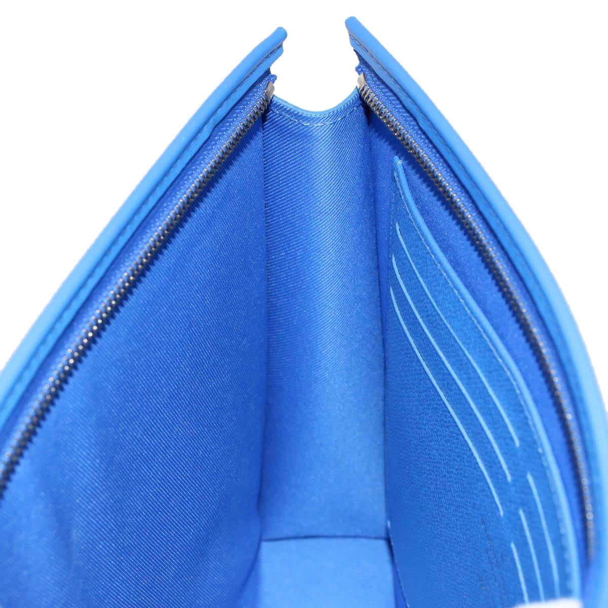 LOUIS VUITTON Monogram Clouds Pochette Voyage Clutch Bag Blue M45480 46151A