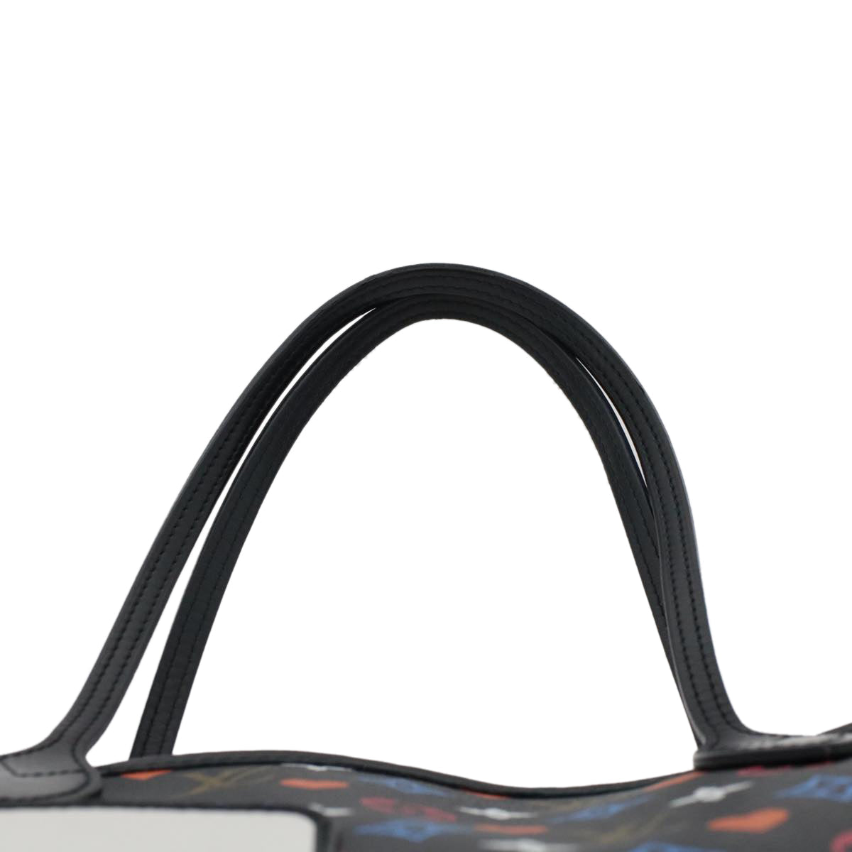 LOUIS VUITTON Monogram Game On Neverfull MM Shoulder Bag M57483 LV 46152A