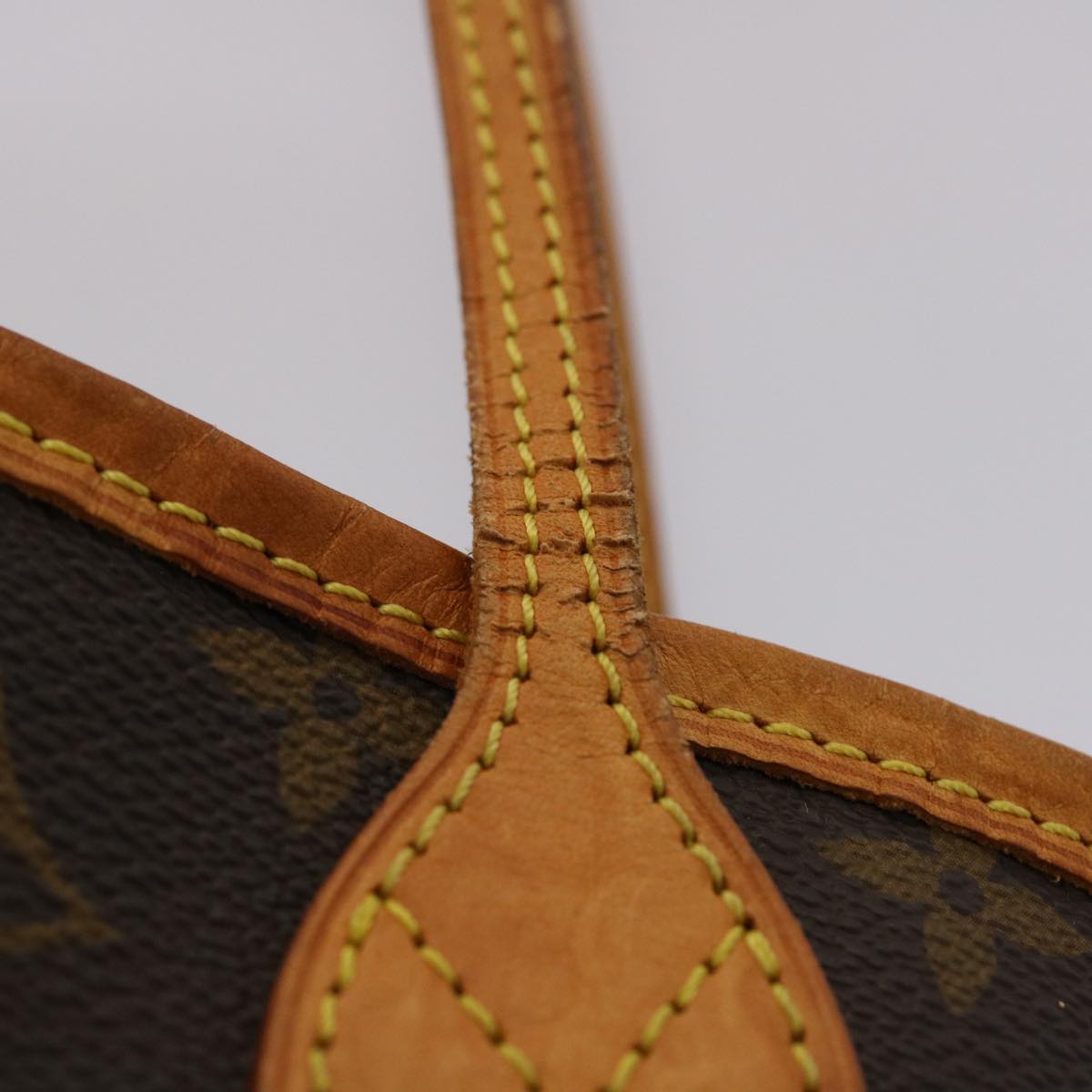 LOUIS VUITTON Monogram Neverfull PM Tote Bag M40155 LV 46160