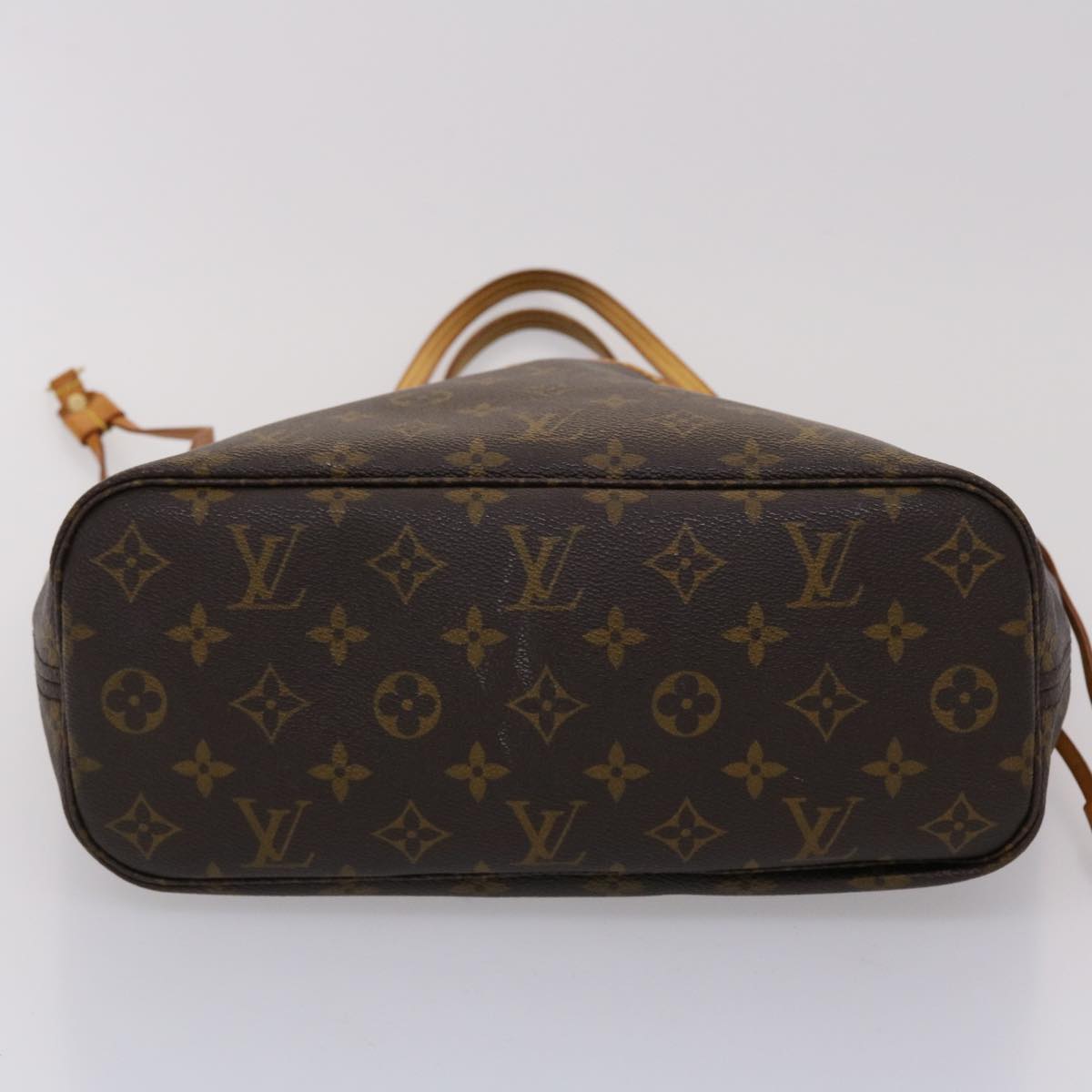 LOUIS VUITTON Monogram Neverfull PM Tote Bag M40155 LV 46160