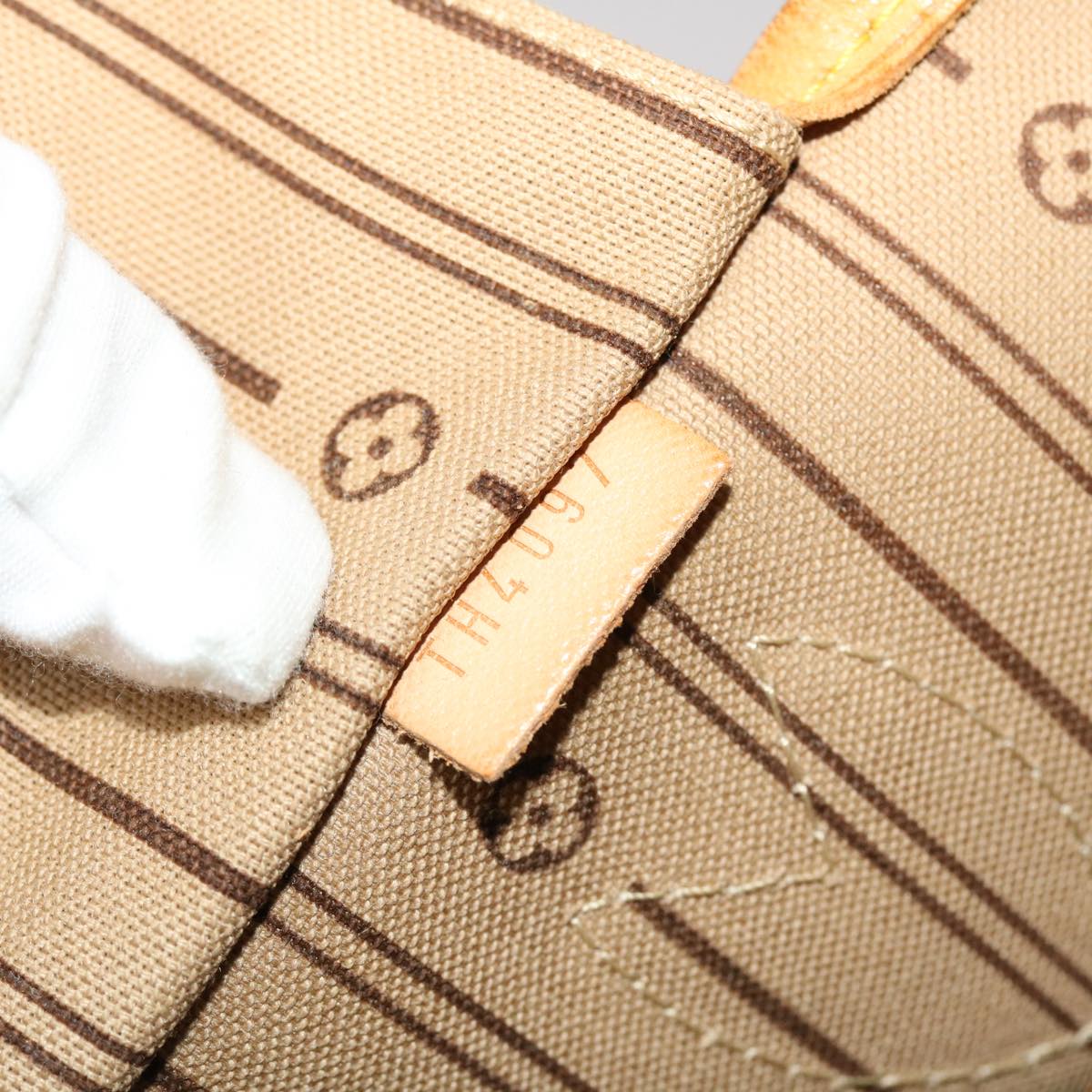 LOUIS VUITTON Monogram Neverfull PM Tote Bag M40155 LV 46160