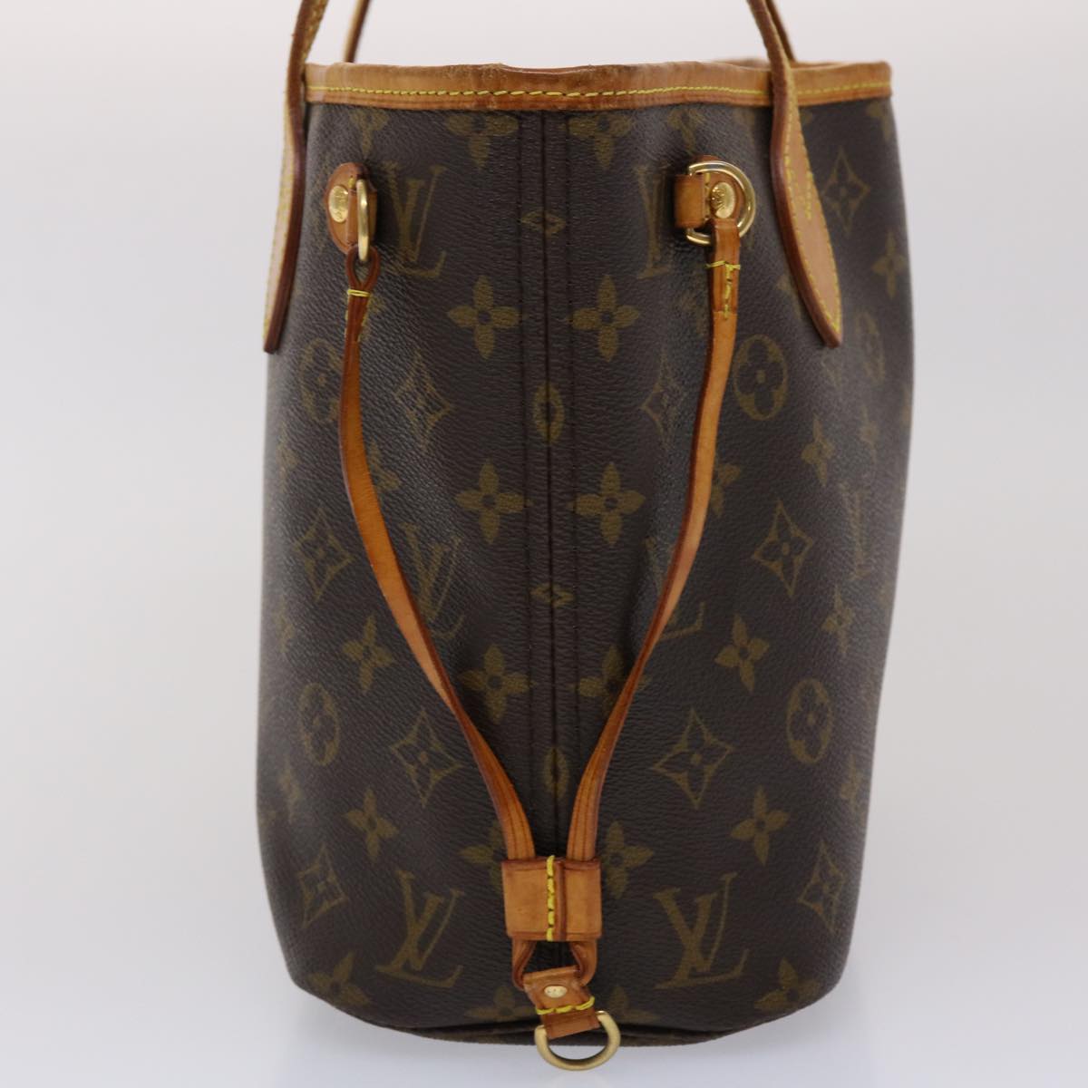 LOUIS VUITTON Monogram Neverfull PM Tote Bag M40155 LV 46160