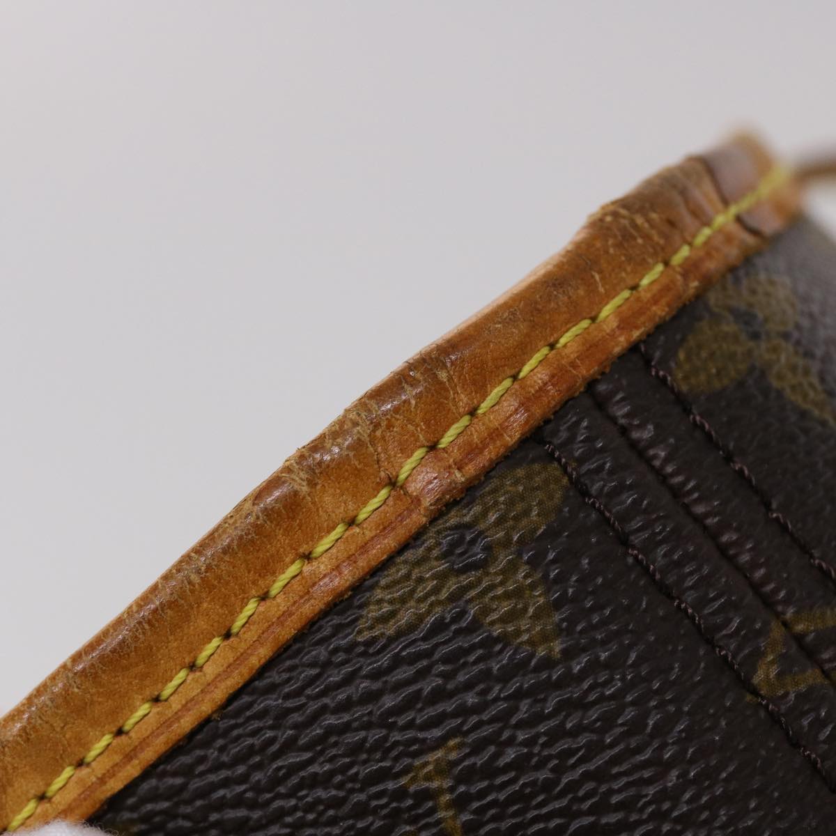 LOUIS VUITTON Monogram Neverfull PM Tote Bag M40155 LV 46160