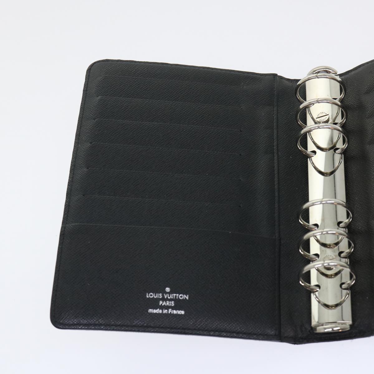 LOUIS VUITTON Damier Graphite Agenda MM Day Planner Cover R20242 LV 46194