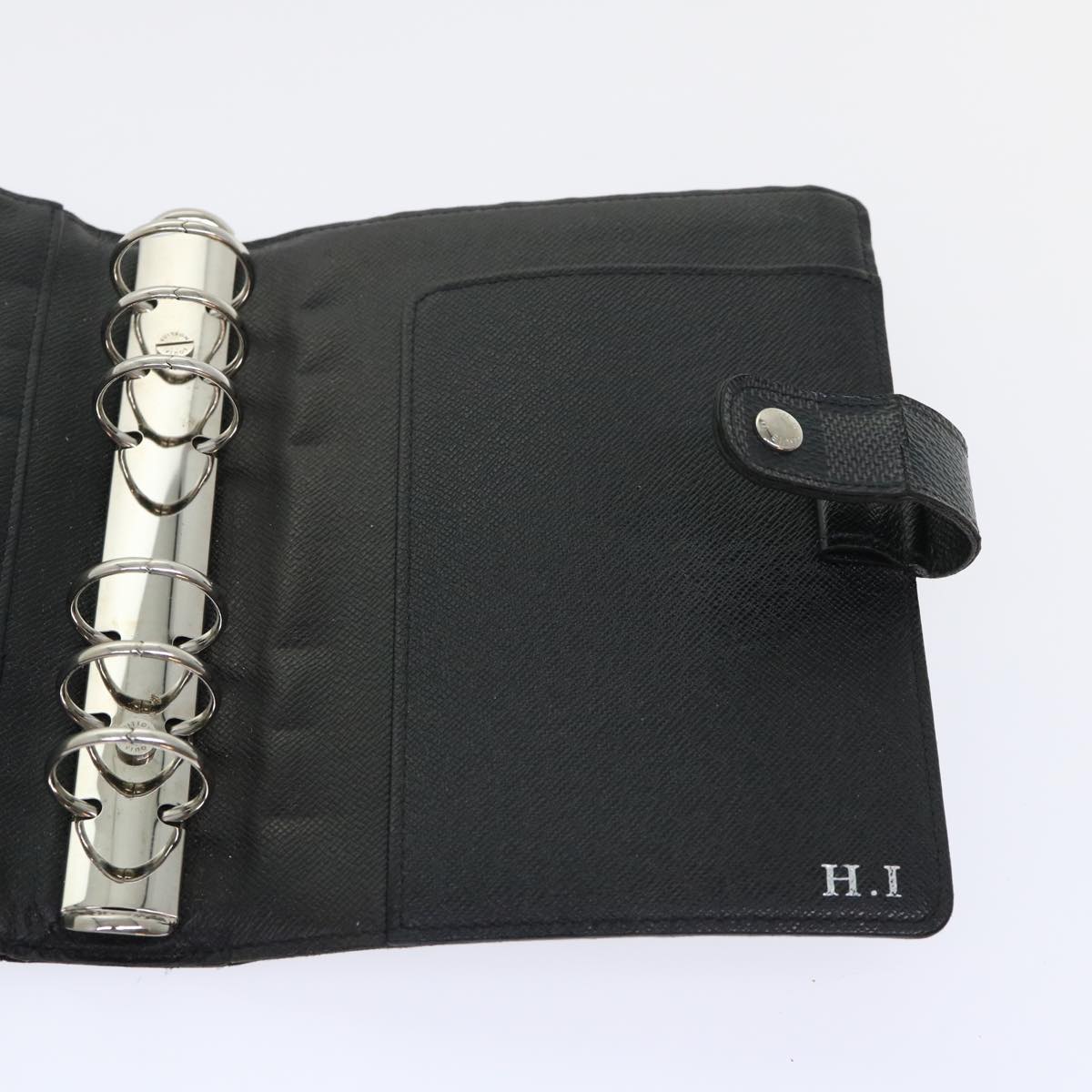LOUIS VUITTON Damier Graphite Agenda MM Day Planner Cover R20242 LV 46194