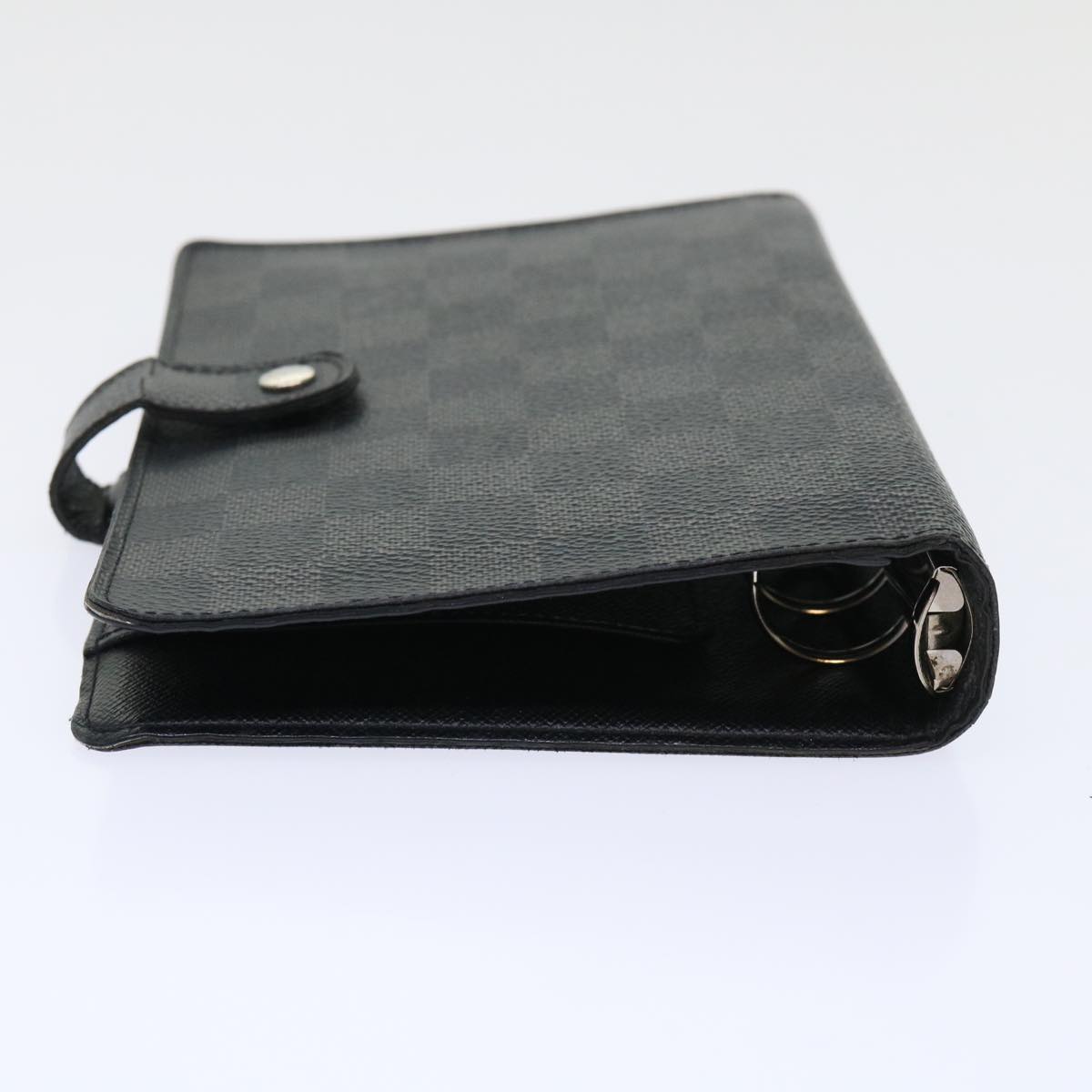 LOUIS VUITTON Damier Graphite Agenda MM Day Planner Cover R20242 LV 46194