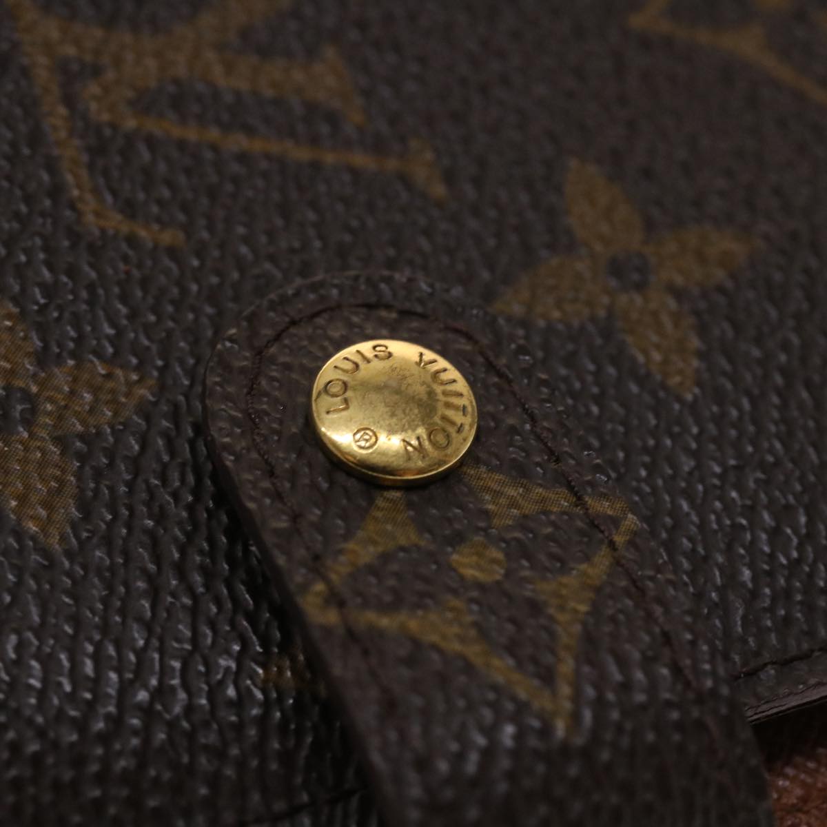 LOUIS VUITTON Monogram Agenda PM Day Planner Cover R20005 LV 46198