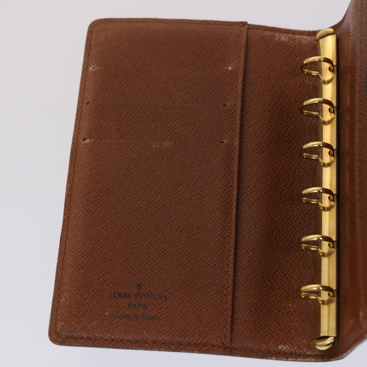 LOUIS VUITTON Monogram Agenda PM Day Planner Cover R20005 LV 46198