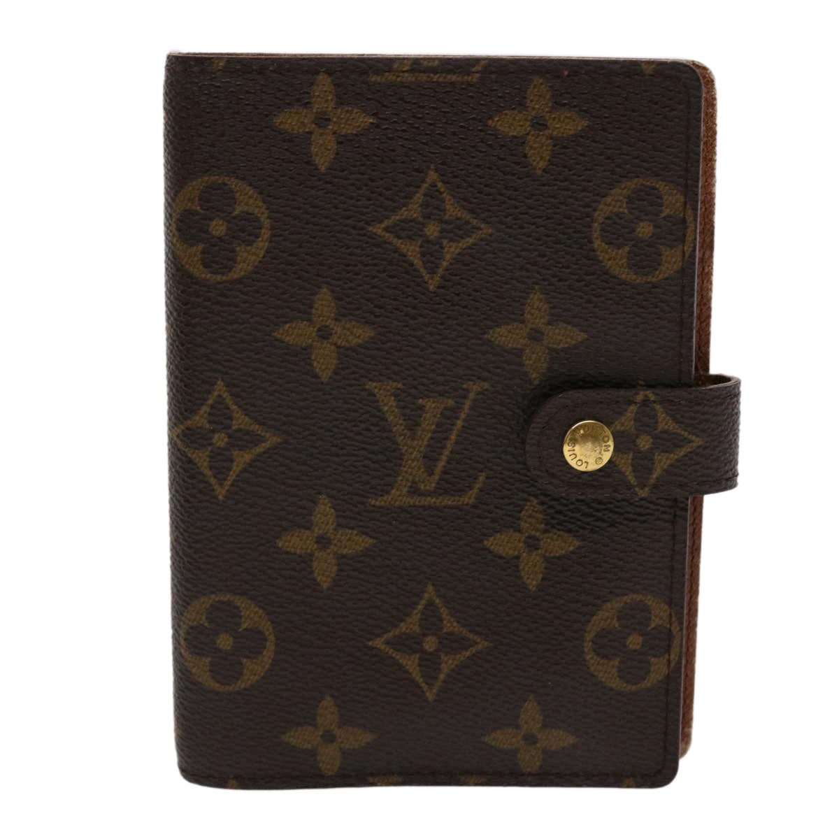 LOUIS VUITTON Monogram Agenda PM Day Planner Cover R20005 LV 46198