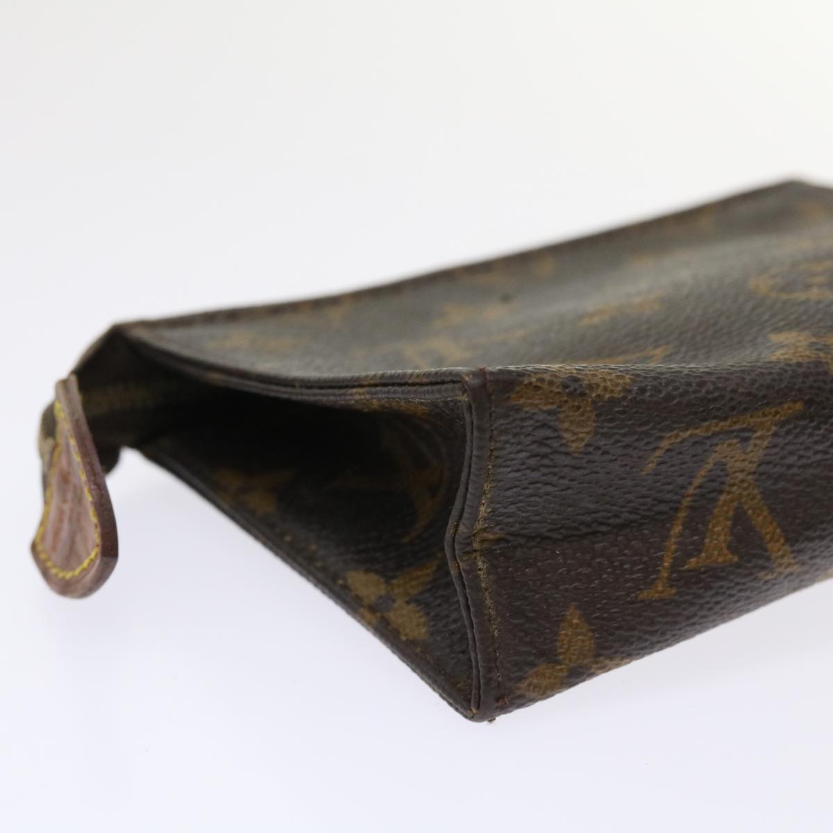 LOUIS VUITTON Monogram Poche Toilette 15 Pouch M47546 LV 46199