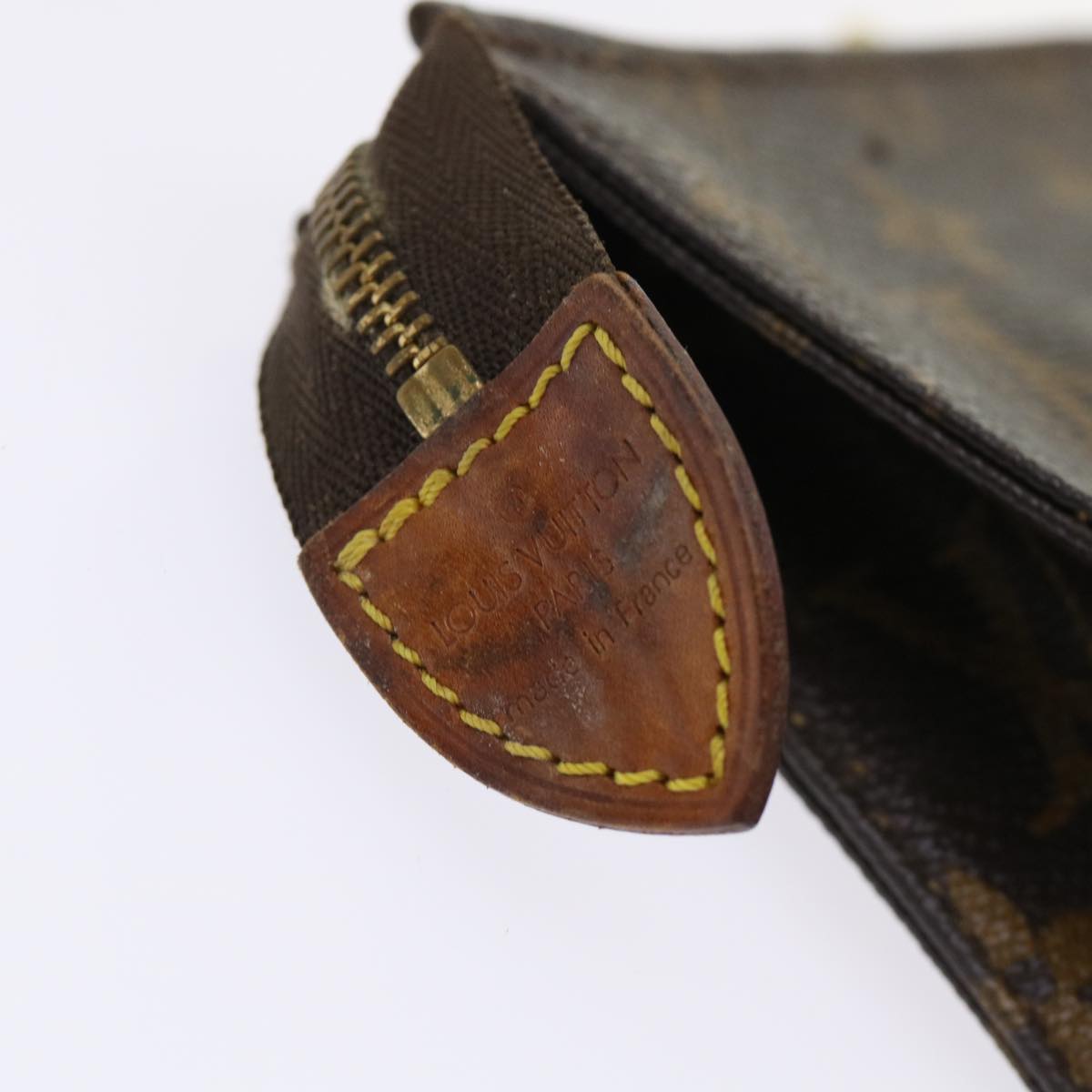 LOUIS VUITTON Monogram Poche Toilette 15 Pouch M47546 LV 46199