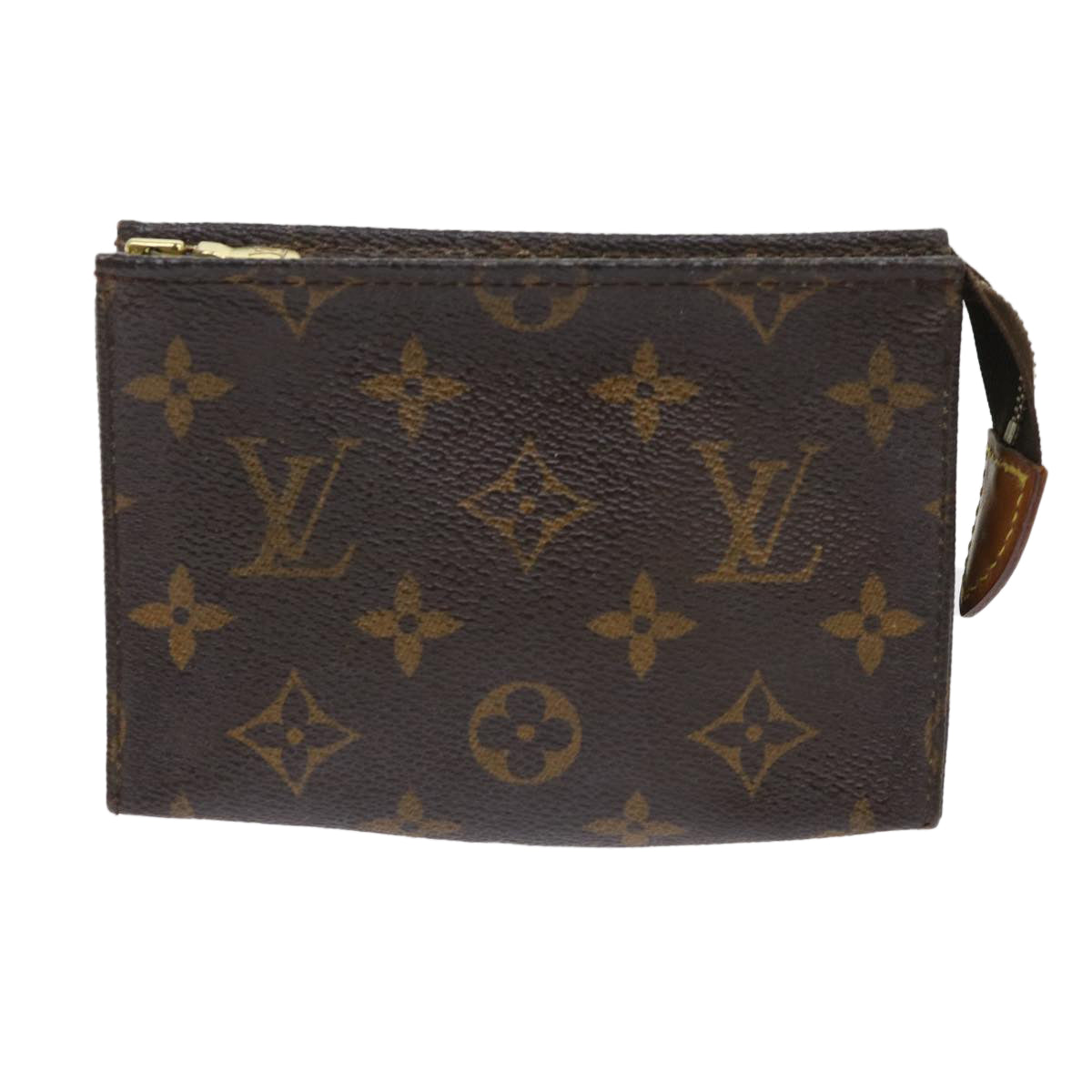 LOUIS VUITTON Monogram Poche Toilette 15 Pouch M47546 LV 46199