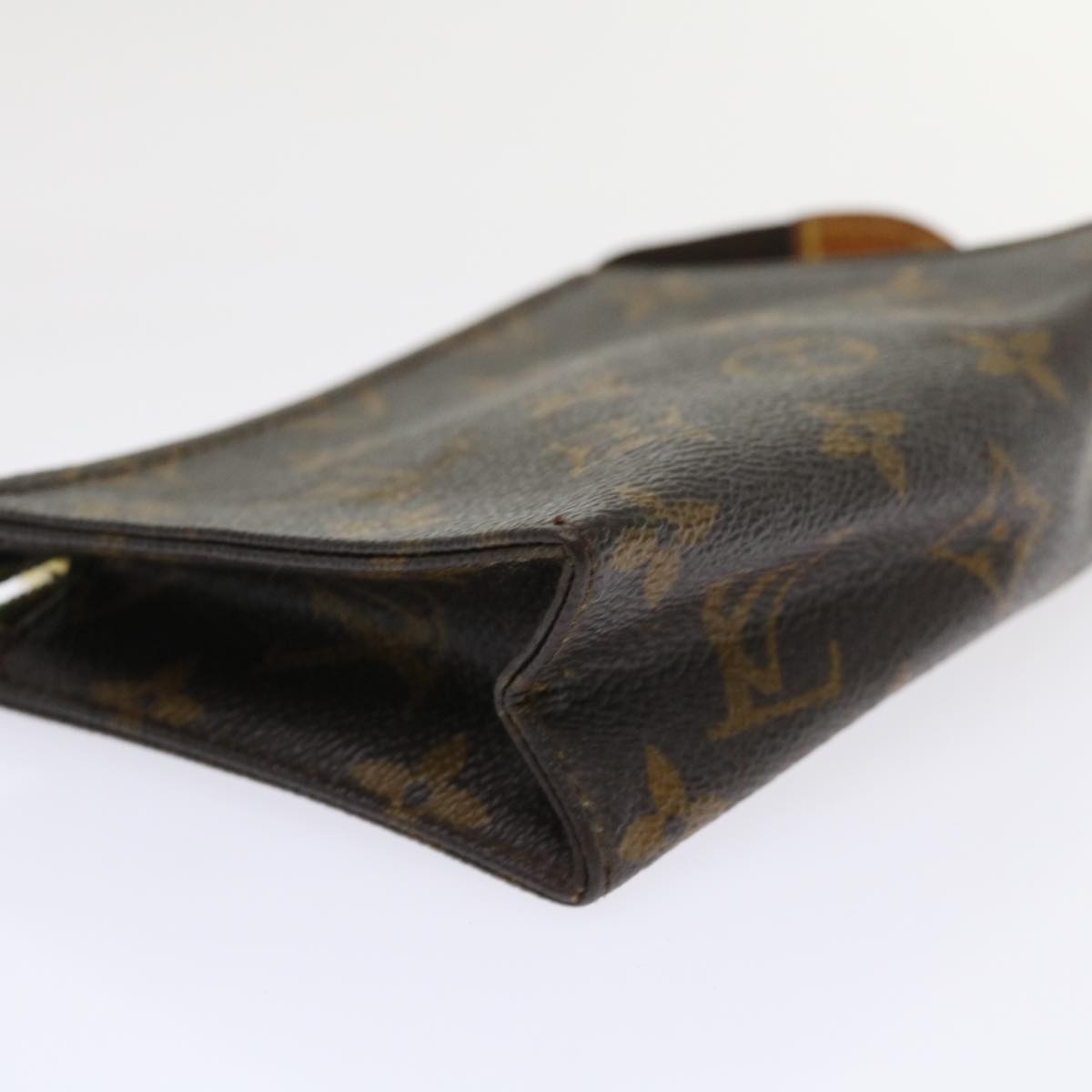 LOUIS VUITTON Monogram Poche Toilette 15 Pouch M47546 LV 46199