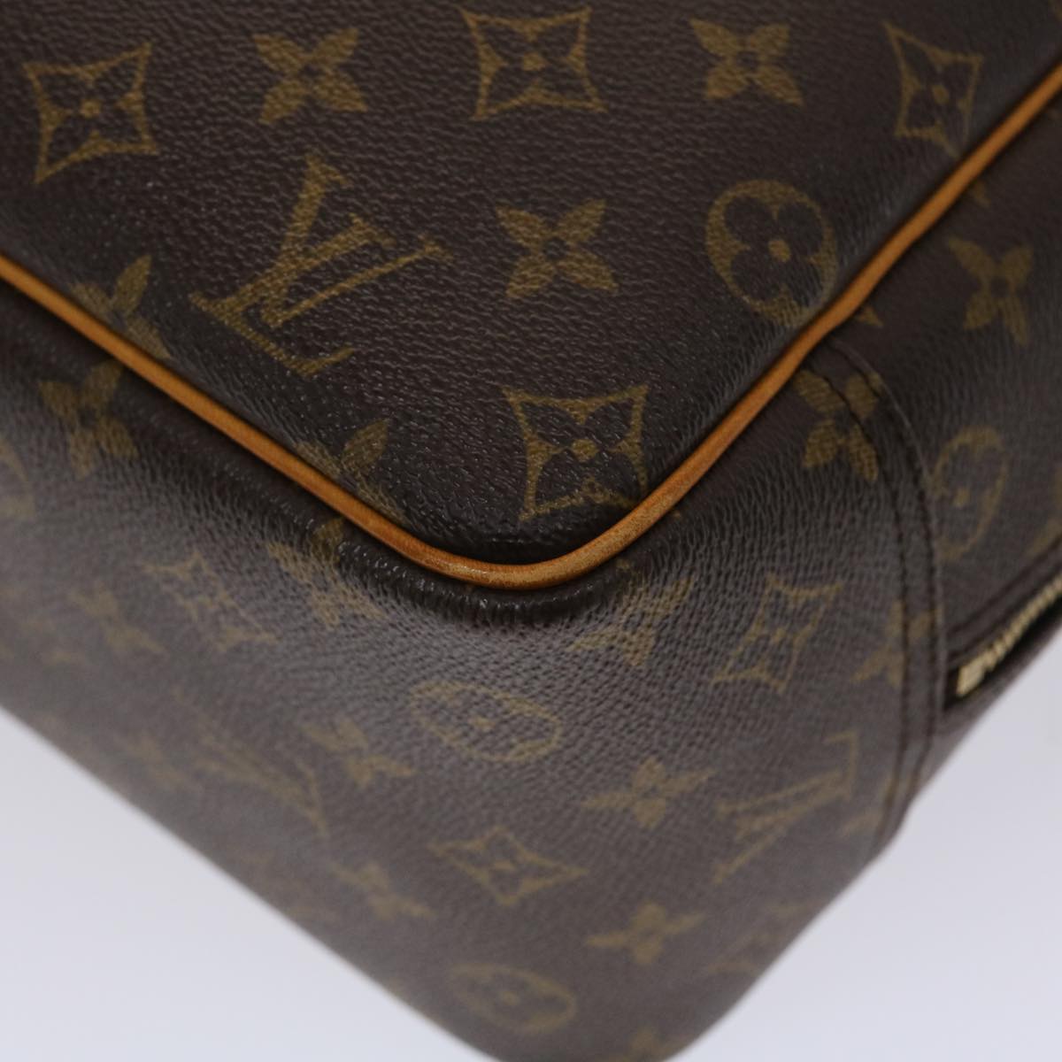 LOUIS VUITTON Monogram Deauville Hand Bag M47270 LV 46200