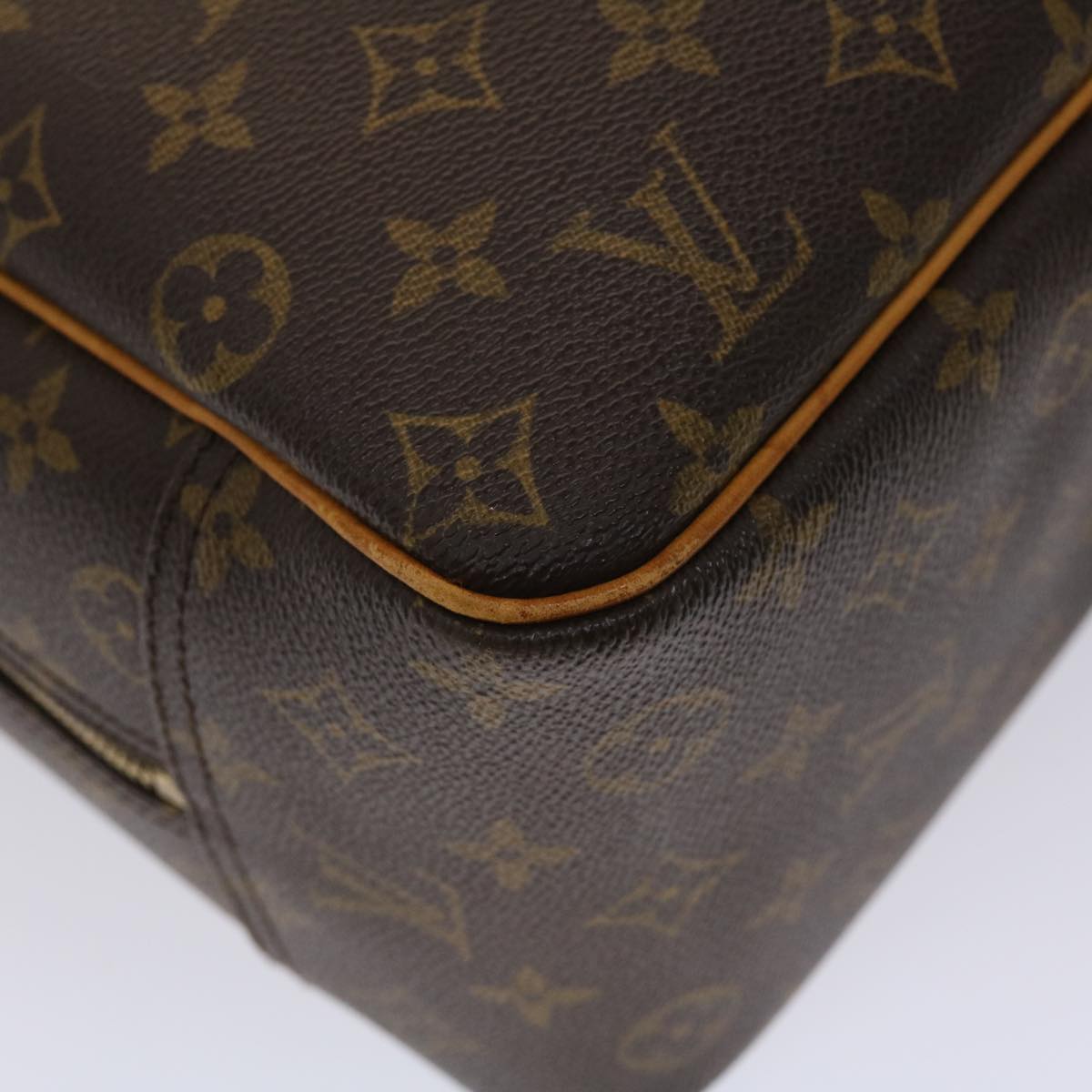 LOUIS VUITTON Monogram Deauville Hand Bag M47270 LV 46200