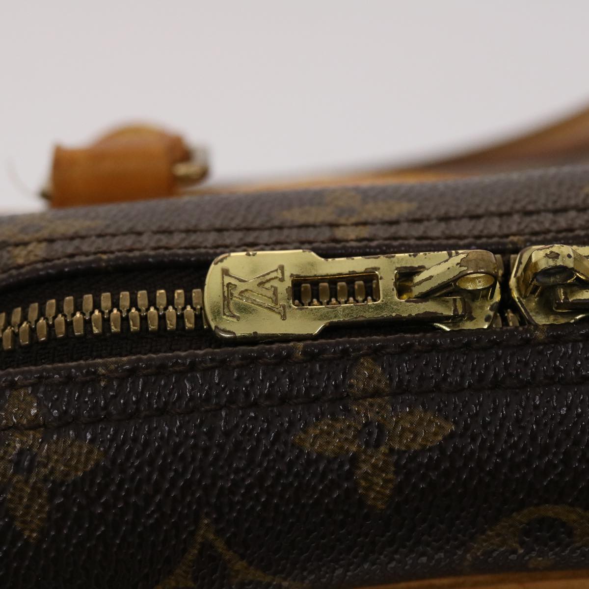 LOUIS VUITTON Monogram Deauville Hand Bag M47270 LV 46200