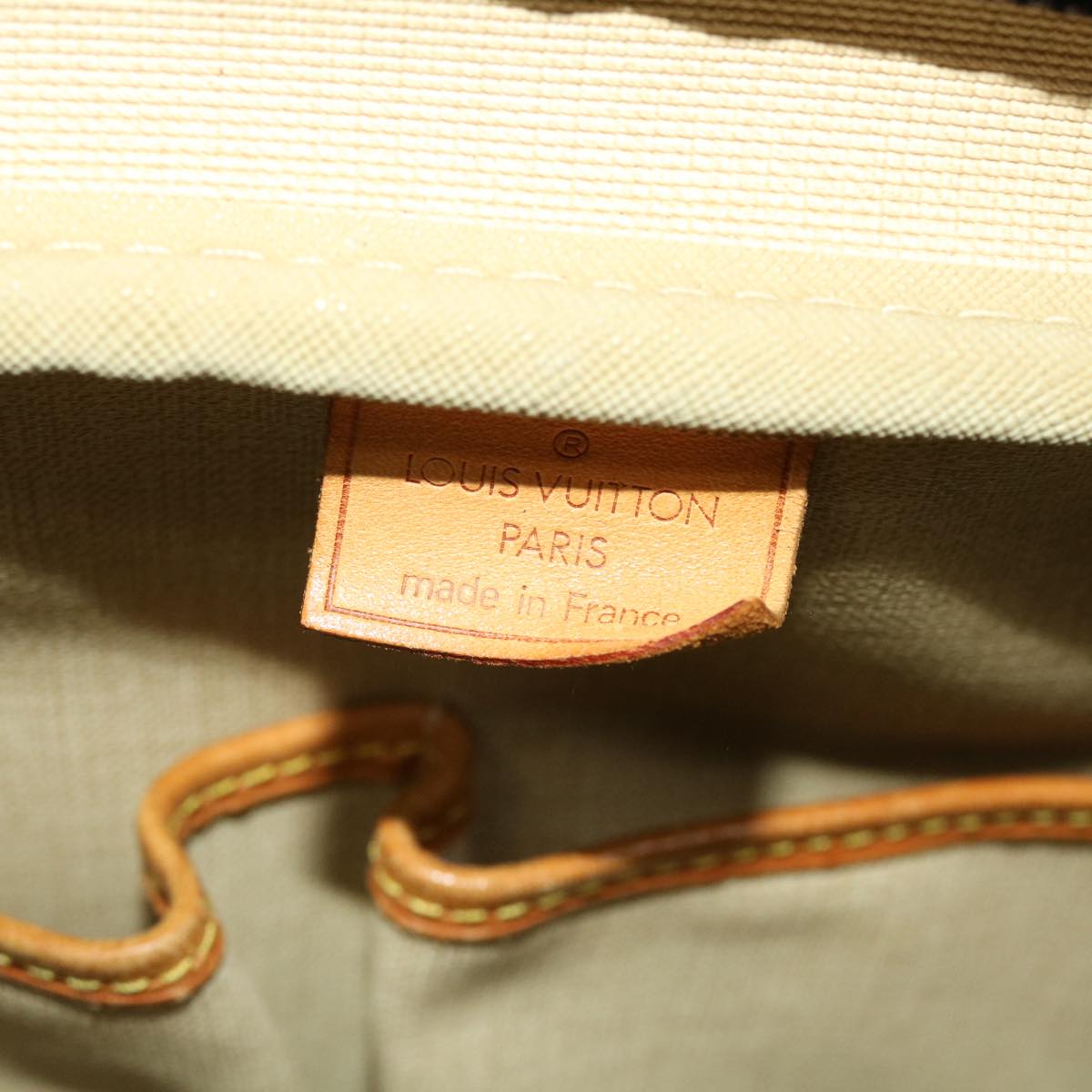 LOUIS VUITTON Monogram Deauville Hand Bag M47270 LV 46200