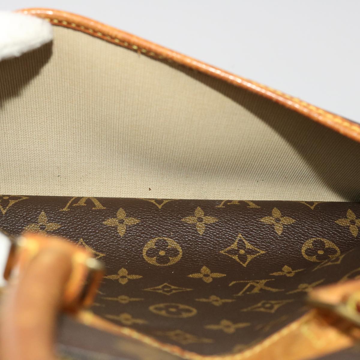 LOUIS VUITTON Monogram Deauville Hand Bag M47270 LV 46200