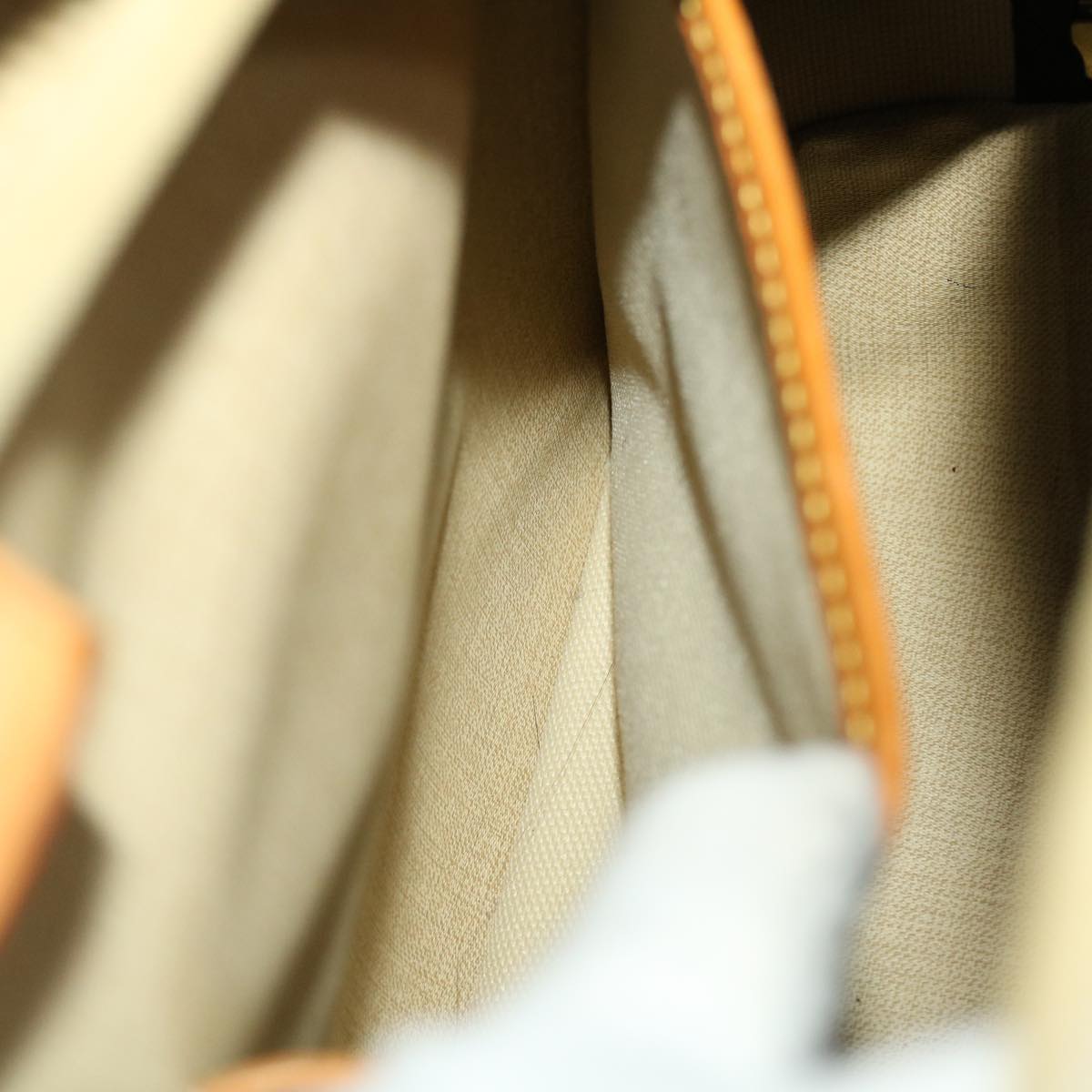 LOUIS VUITTON Monogram Deauville Hand Bag M47270 LV 46200